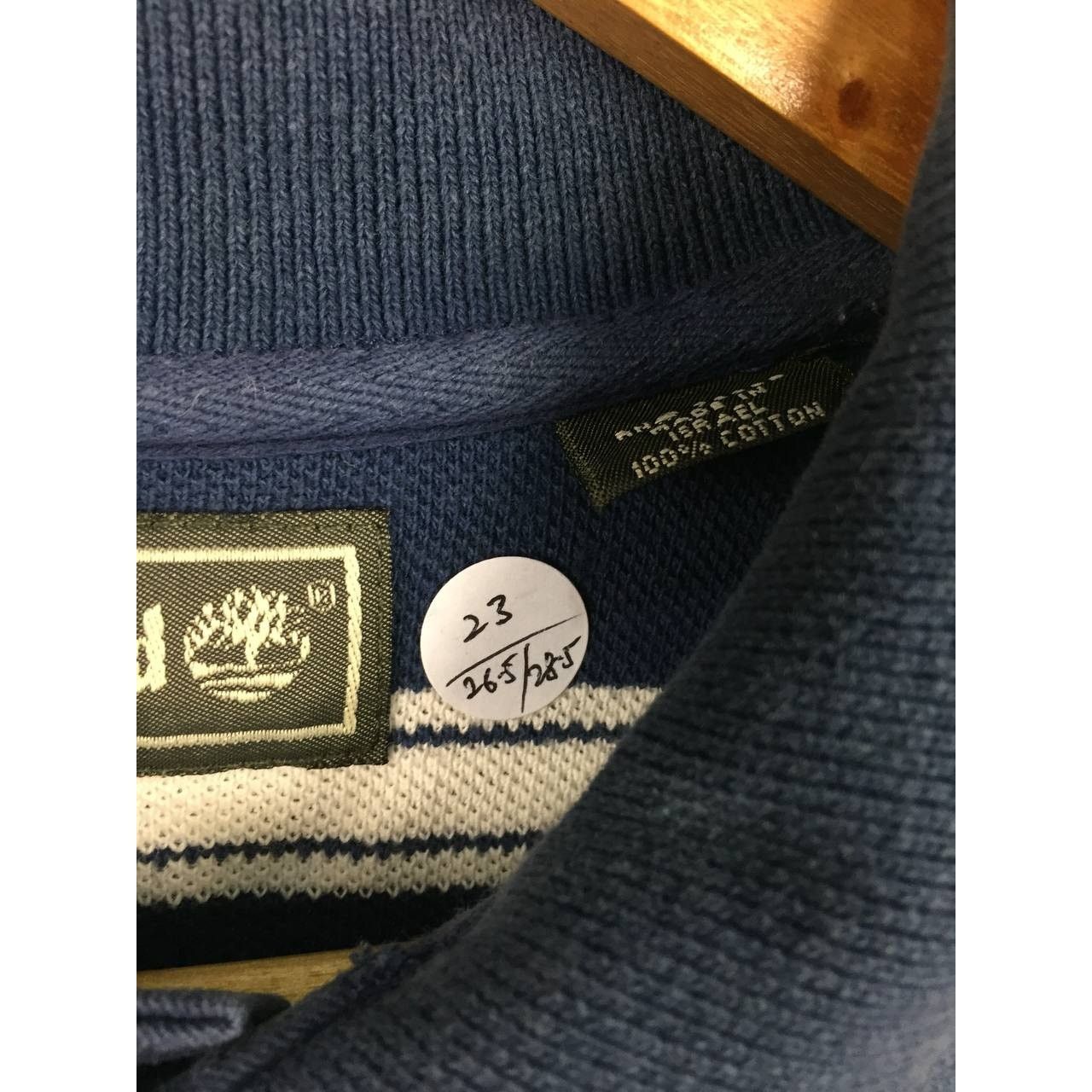 Timberland Timberland Embroidered Logo Striped Polo Tee Size US L / EU 52-54 / 3 - 10 Thumbnail
