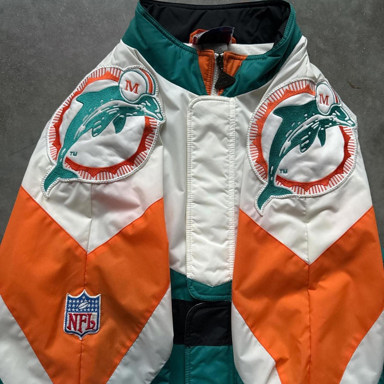Other Miami Dolphins Vintage 90’s Apex Sportswear Jacket Size US XL / EU 56 / 4 - 3 Thumbnail