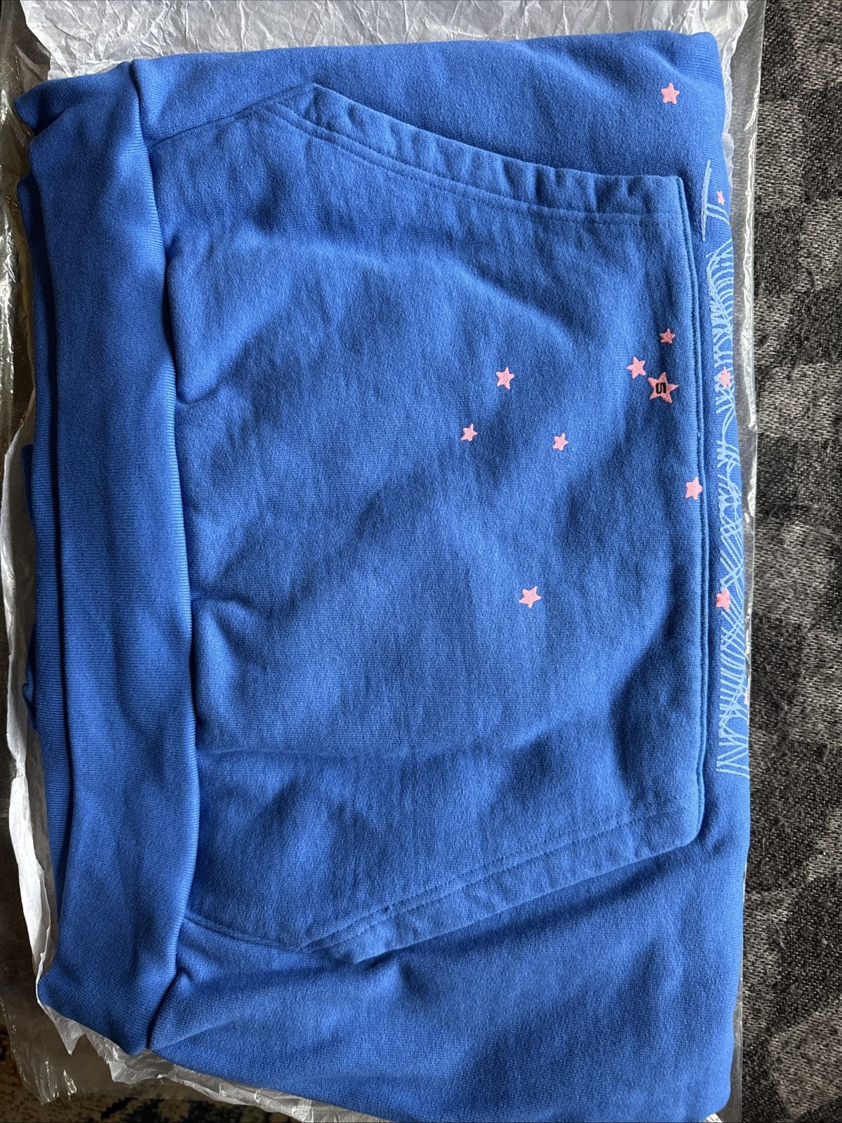 Sp5der Sp5der Angel Number Hoodie blue 555 New size large Size US L / EU 52-54 / 3 - 6 Thumbnail