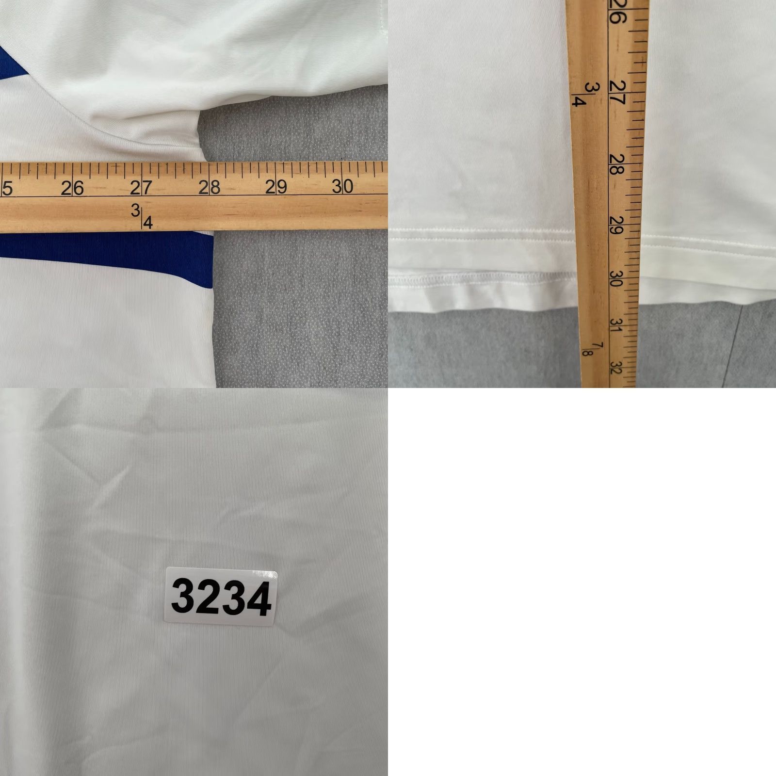 Lacoste Lacoste Sport Shirt Adult 4XL White Polo Novak Djokovic Tennis Logo Mens FR9 Polo Shirt Size US XXL / EU 58 / 5 - 9 Thumbnail