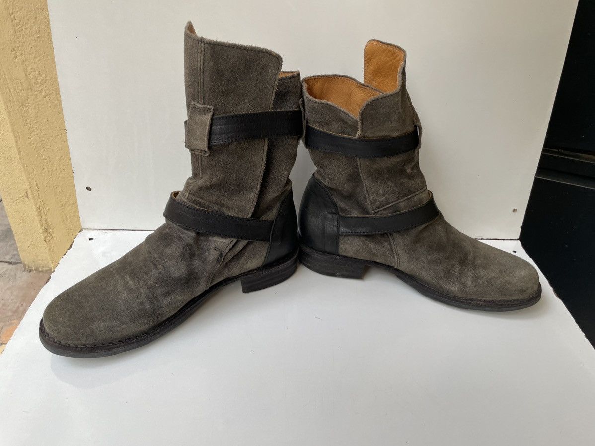 Fiorentini + Baker Fiorentini + Baker Eternity Gray Leather Women Boots EUR 36 Size US 6 / IT 36 - 11 Thumbnail
