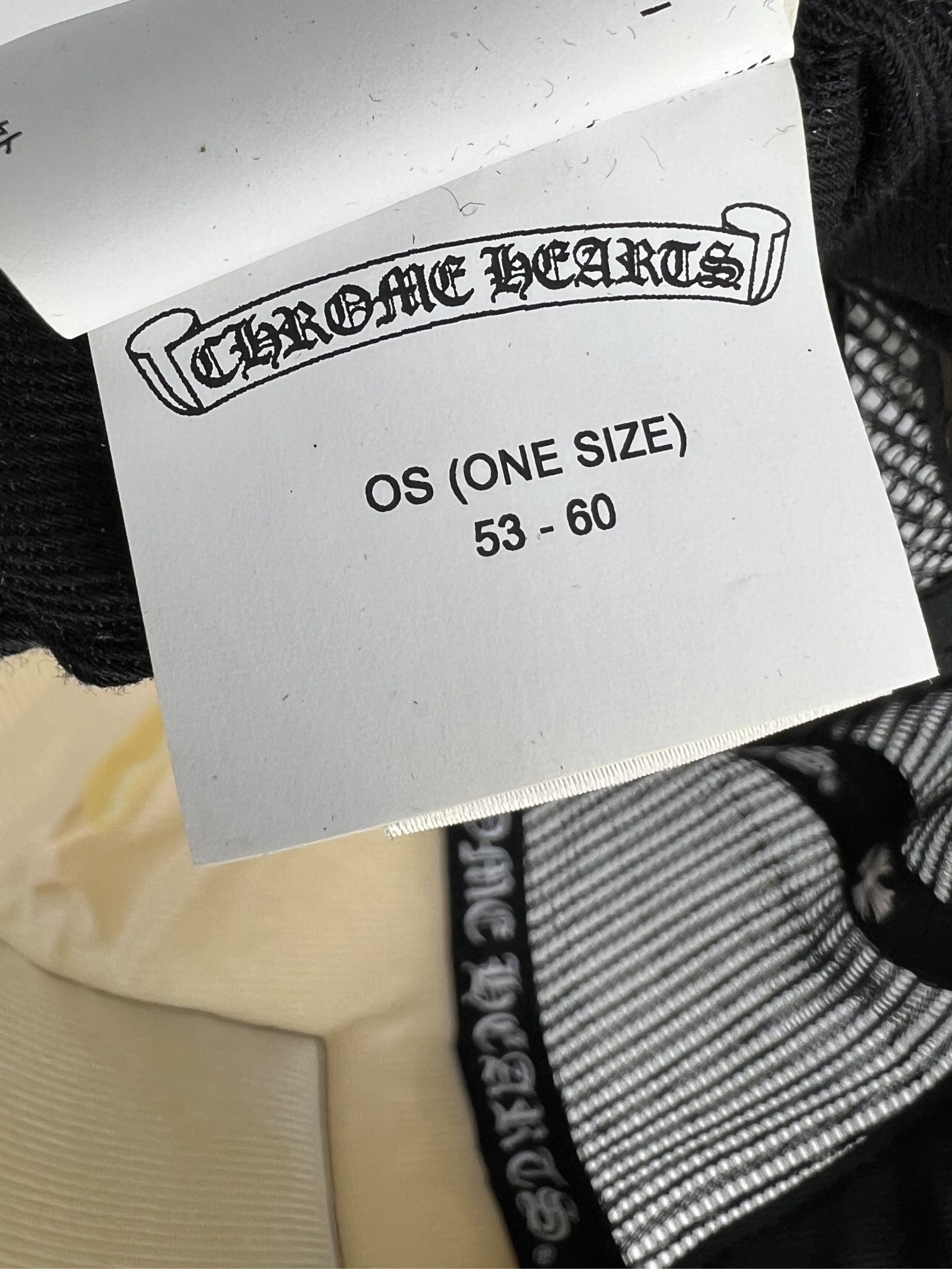 Chrome Hearts Chrome Hearts Matty Boy White Chomper Trucker Hat Size ONE SIZE - 14 Thumbnail
