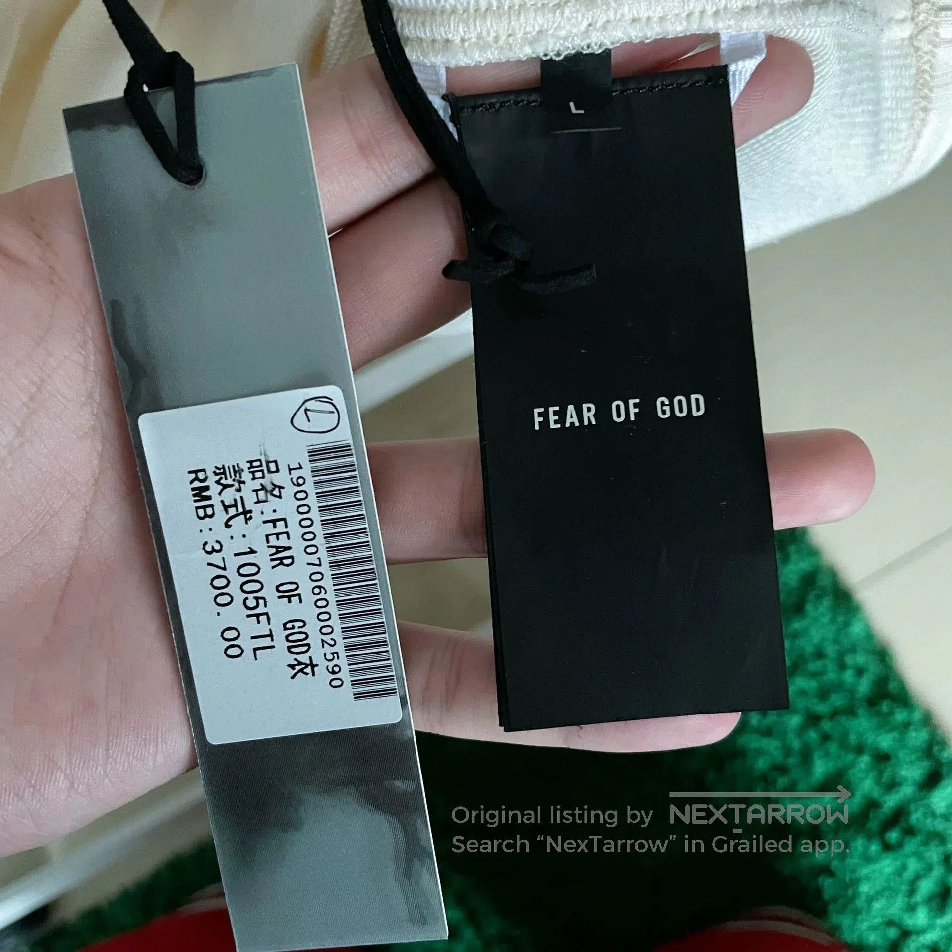 Fear of God Fear of God 6th Half Zip Short. Size US L / EU 52-54 / 3 - 4 Thumbnail