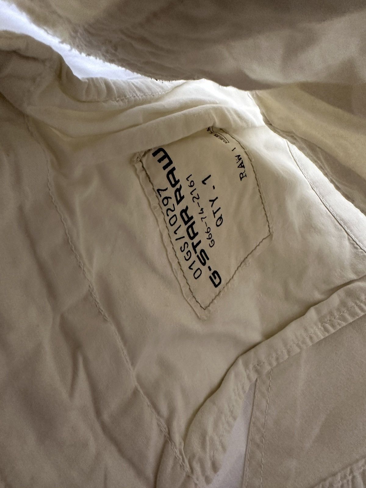G-Star Vintage Raw G-Star cargo pants zip white rare size 30/34 Size US 30 / EU 46 - 14 Thumbnail