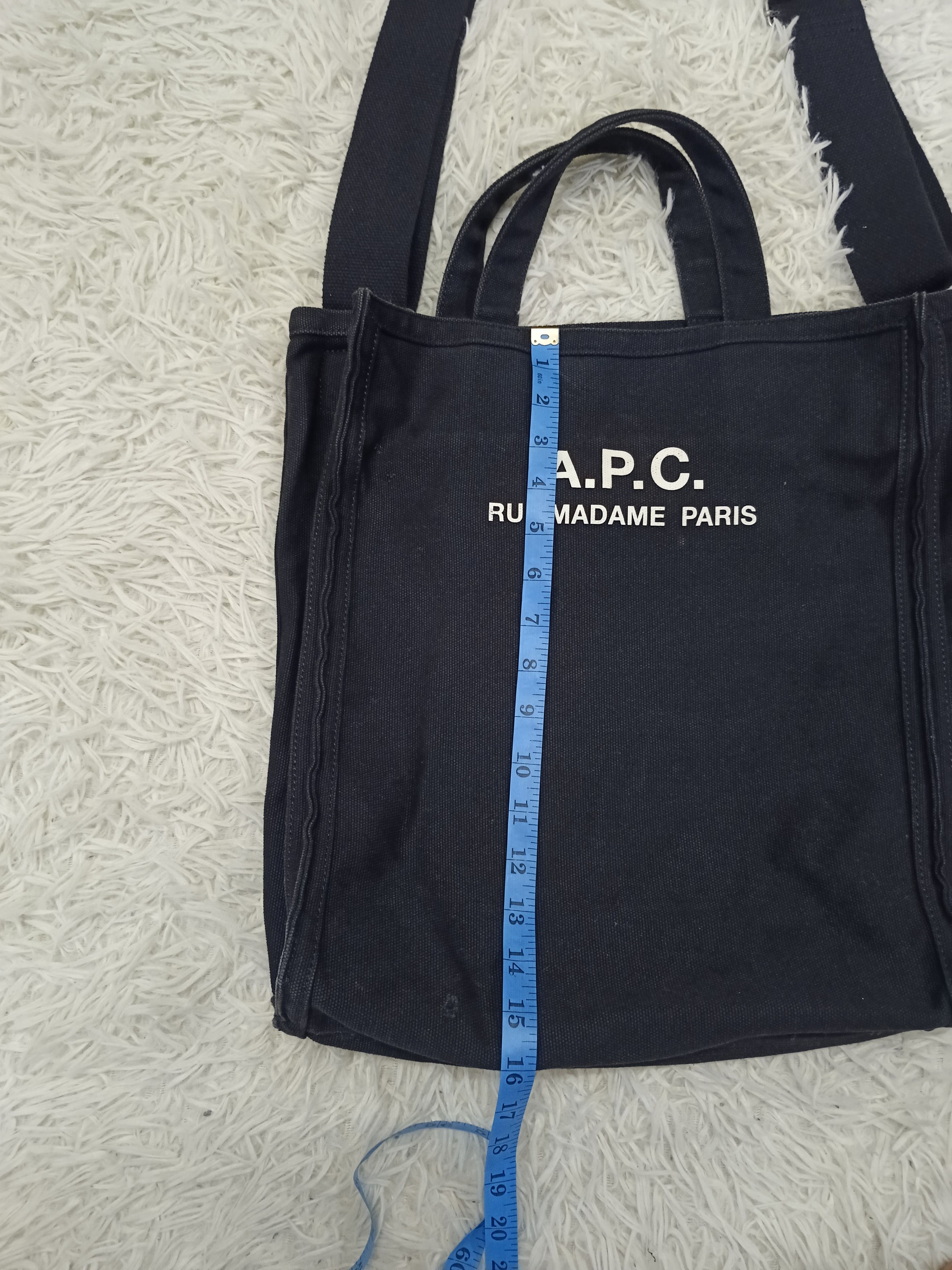 A.P.C. AP.C RUE MADAME PARIS CANVAS COTTON 2WAYS Size ONE SIZE - 5 Thumbnail