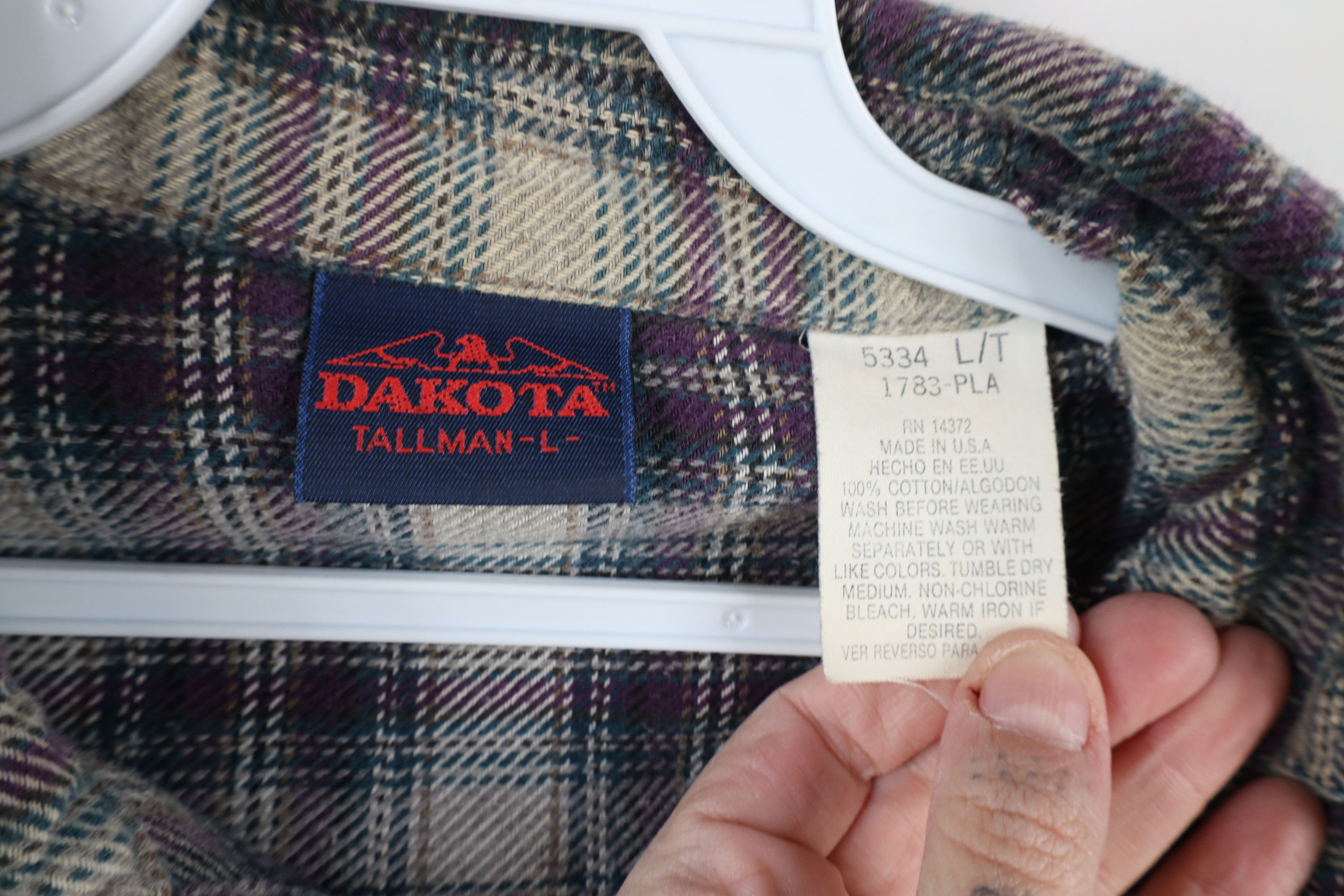 Vintage Vintage 90s Streetwear Western Flannel Button Shirt USA Size US L / EU 52-54 / 3 - 7 Thumbnail