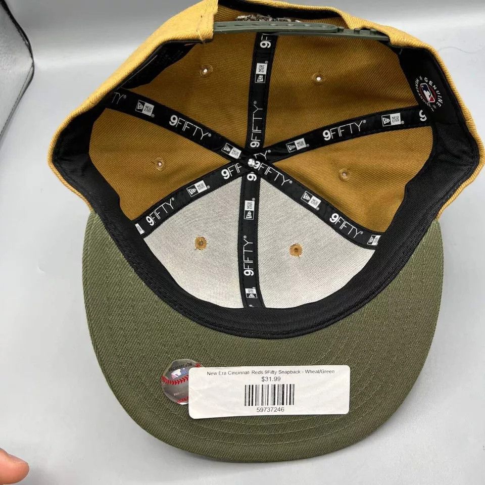 New Era Cincinnati Reds Hat Men 9Fifty New Era MLB Snap Back Cap New Size ONE SIZE - 2 Thumbnail