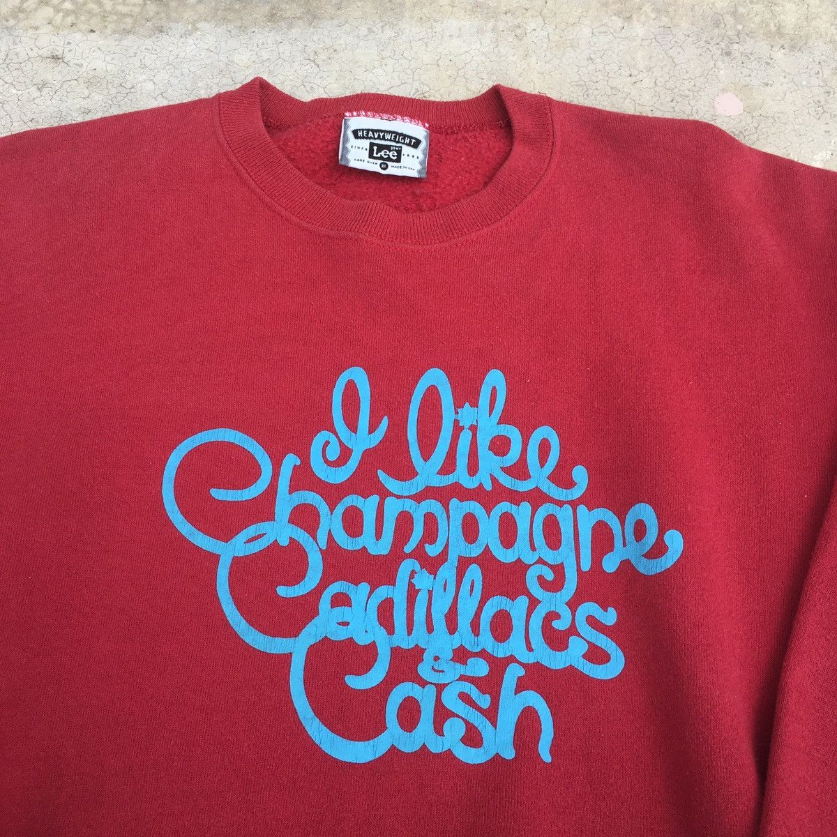 Lee Vintage 90s Lee Youth Crewneck Size US S / EU 44-46 / 1 - 2 Thumbnail
