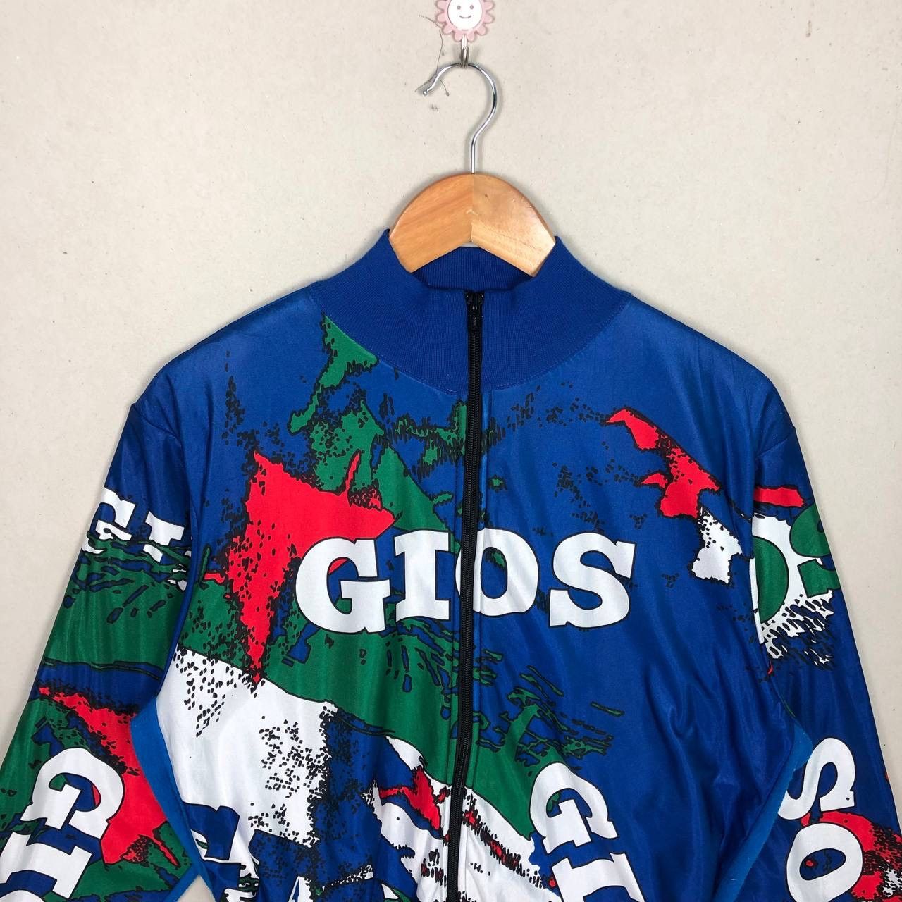 Vintage Vintage Gios Cycling Full Zipper Jacket Size US M / EU 48-50 / 2 - 3 Thumbnail