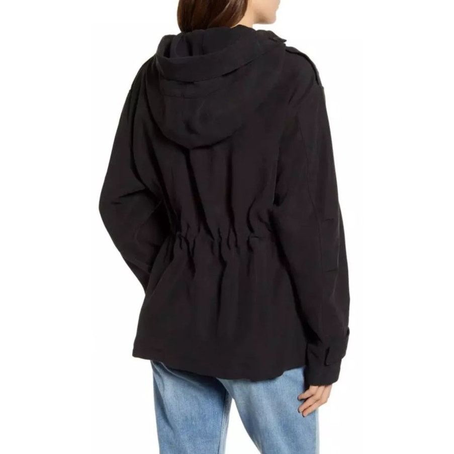 Allsaints ALLSAINTS Kelsie Nilba Hooded Jacket Size Small Size S / US 4 / IT 40 - 4 Thumbnail