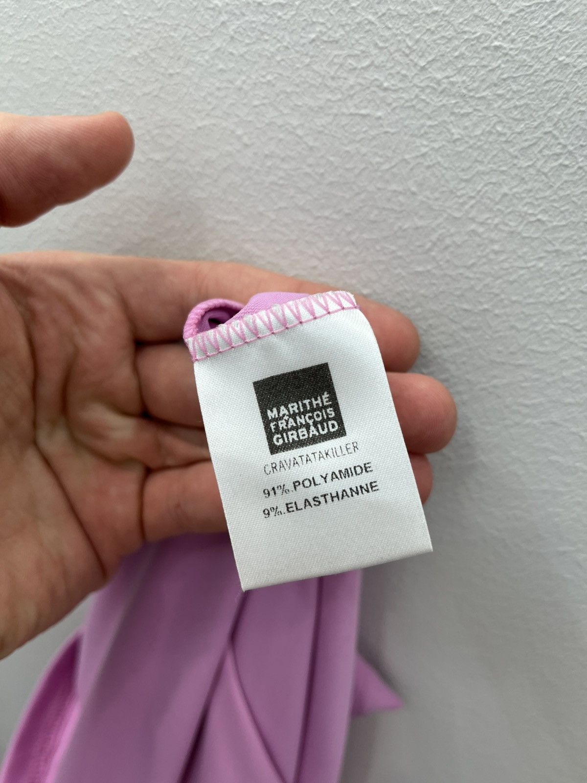 Marithe + Francois Girbaud Marithe + Francois Girbaud Elastic Stretch Top Tee Size L / US 10 / IT 46 - 5 Thumbnail