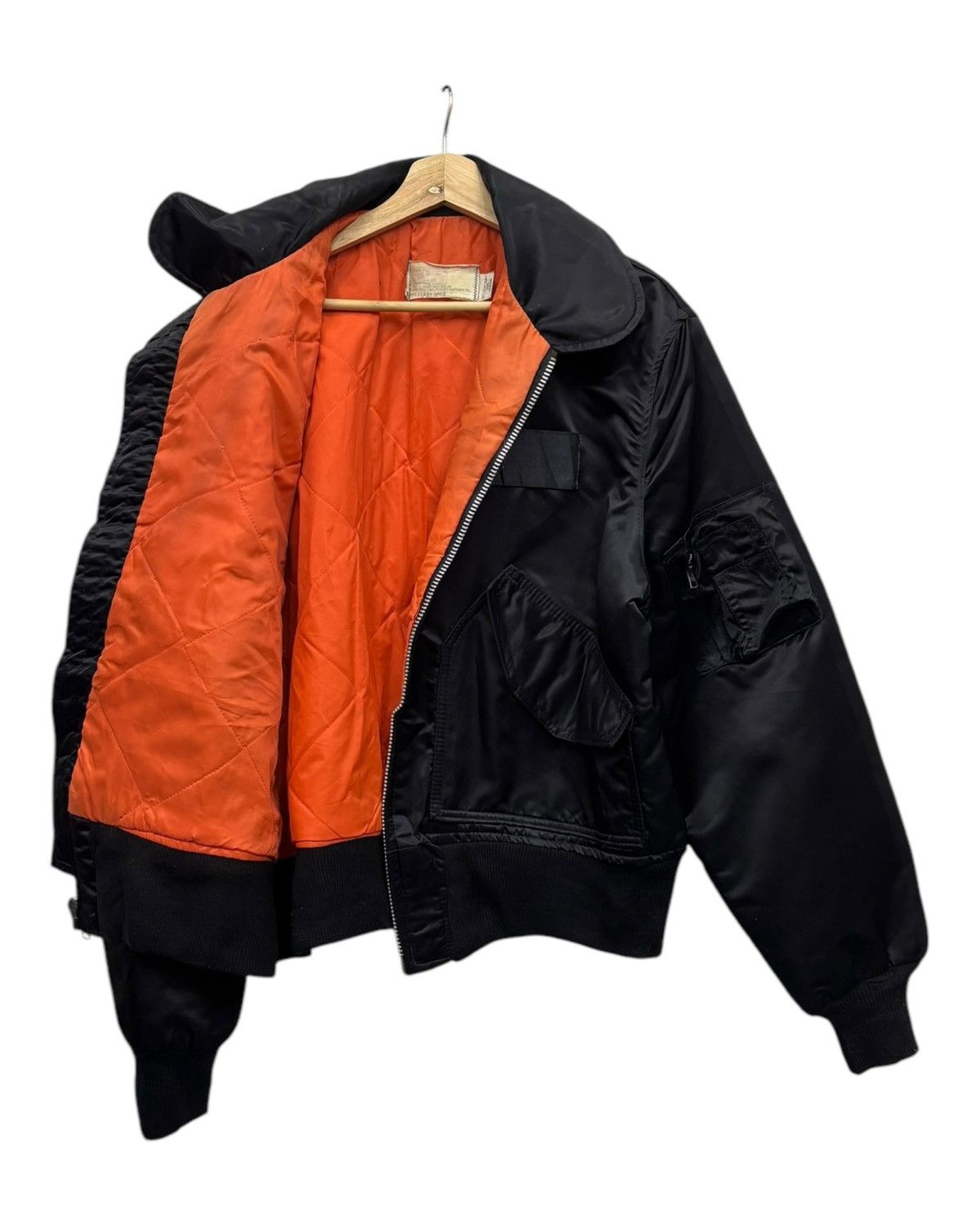 Alpha Industries 🔥VTG CORINTH MFG MADE IN USA BOMBER JACKET Size US L / EU 52-54 / 3 - 3 Thumbnail