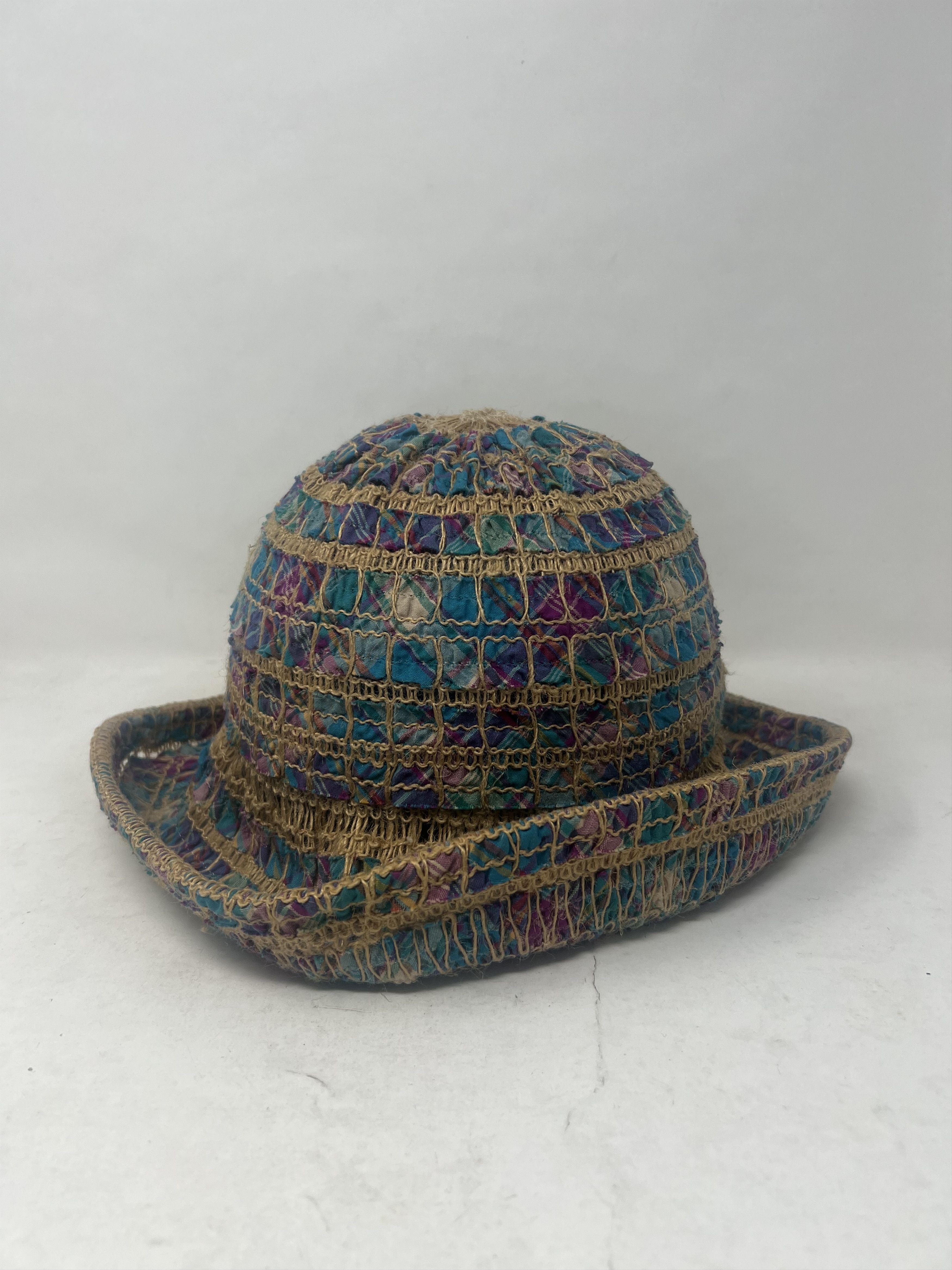 Seditionaries Crochet Hemp Sun Hat Japan Bucket Size ONE SIZE - 3 Thumbnail
