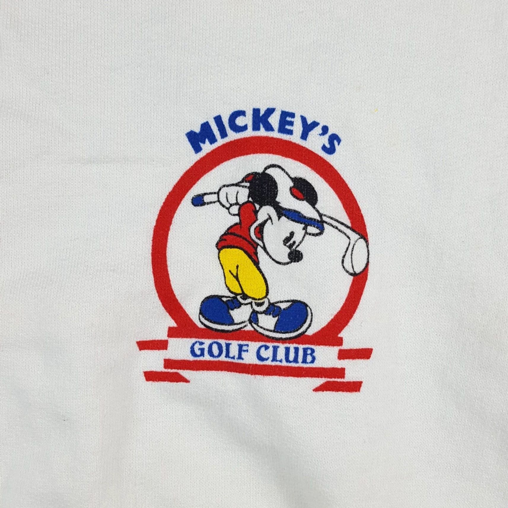 Vintage Vintage Mickey Golf Club Preppy Cartoon Men's Medium Pullover Crewneck Sweatshirt Size US M / EU 48-50 / 2 - 3 Thumbnail