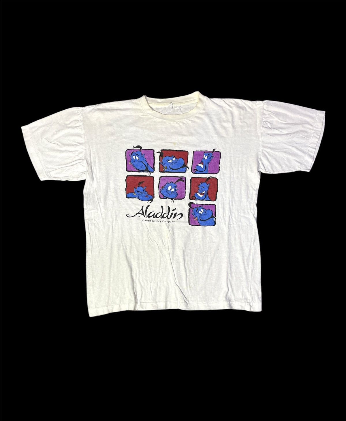 Cartoon Network × Disney × Vintage Vintage Aladdin Disney Tshirt Size US M / EU 48-50 / 2 - 1 Thumbnail