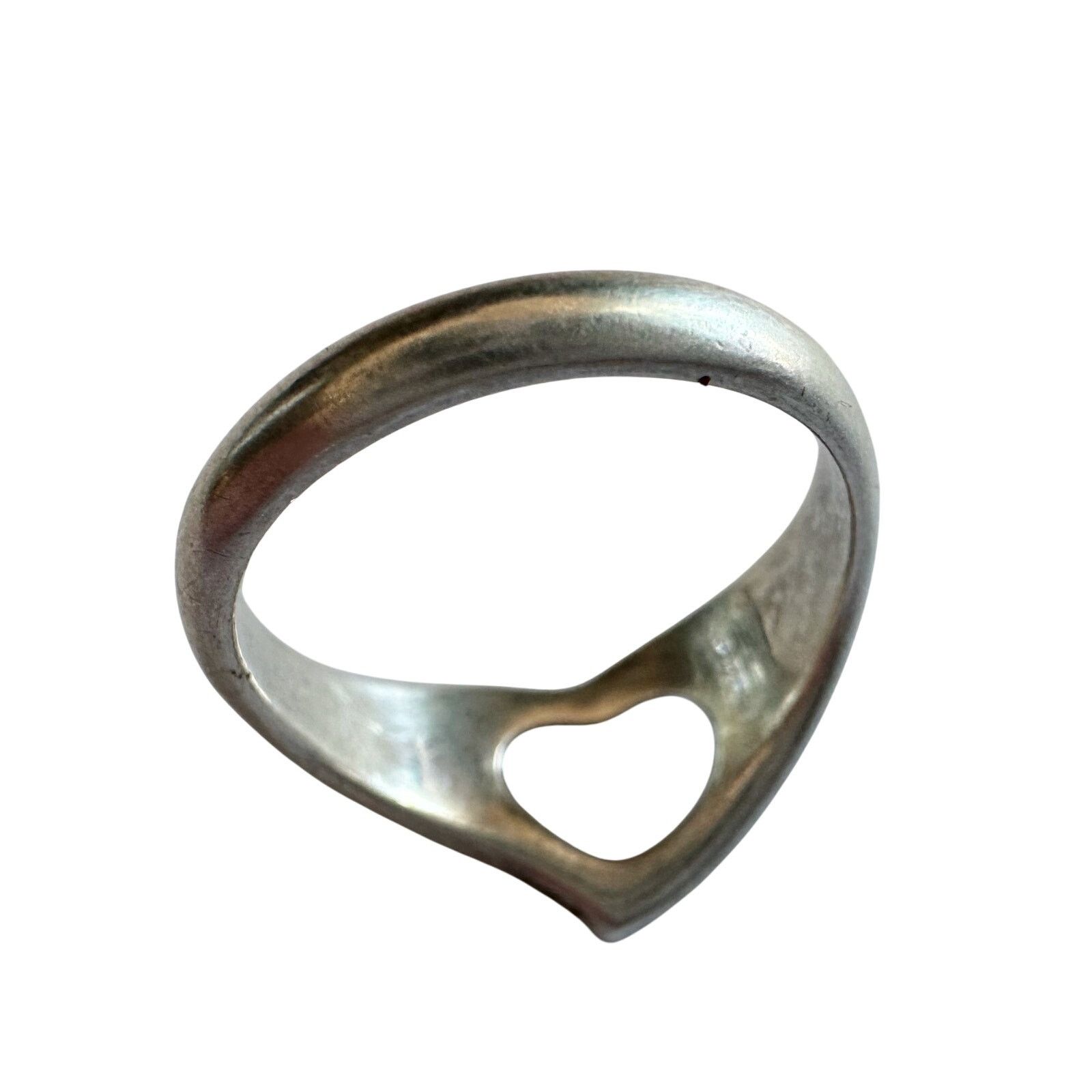 Tiffany & Co. Tiffany & Co. Elsa Peretti Open Heart Ring - Size 5 Size ONE SIZE - 5 Thumbnail