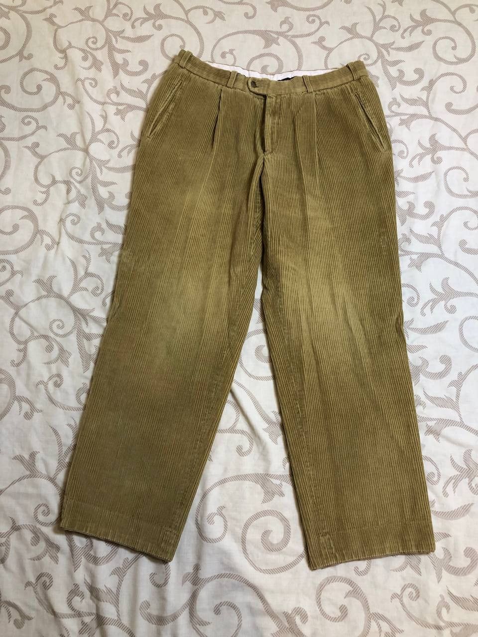Burberry Burberry London Corduroy Trousers Straight Fit Luxury Pants Size US 32 / EU 48 - 1 Thumbnail
