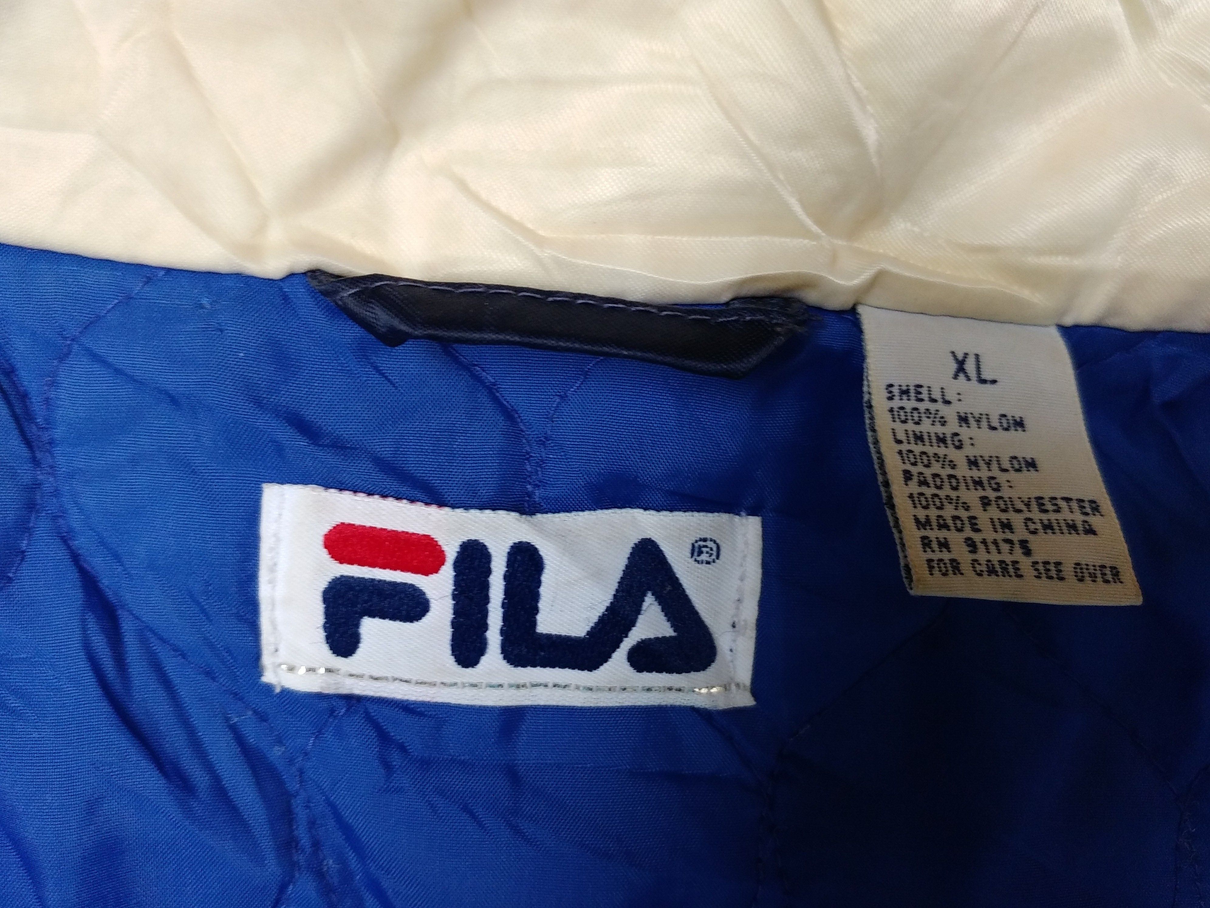 Fila FILA jacket, blue, vintage, 90s hip hop windbreaker size XL Size US XL / EU 56 / 4 - 9 Thumbnail