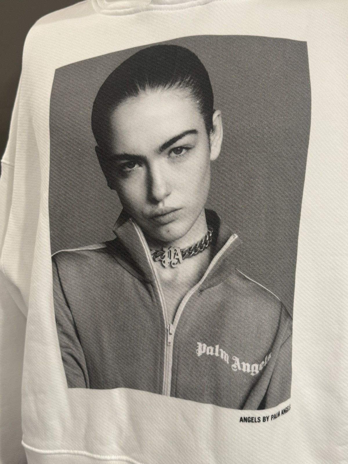 Palm Angels Palm Angels David Sims Hoodie White Size XS Size US XS / EU 42 / 0 - 2 Thumbnail