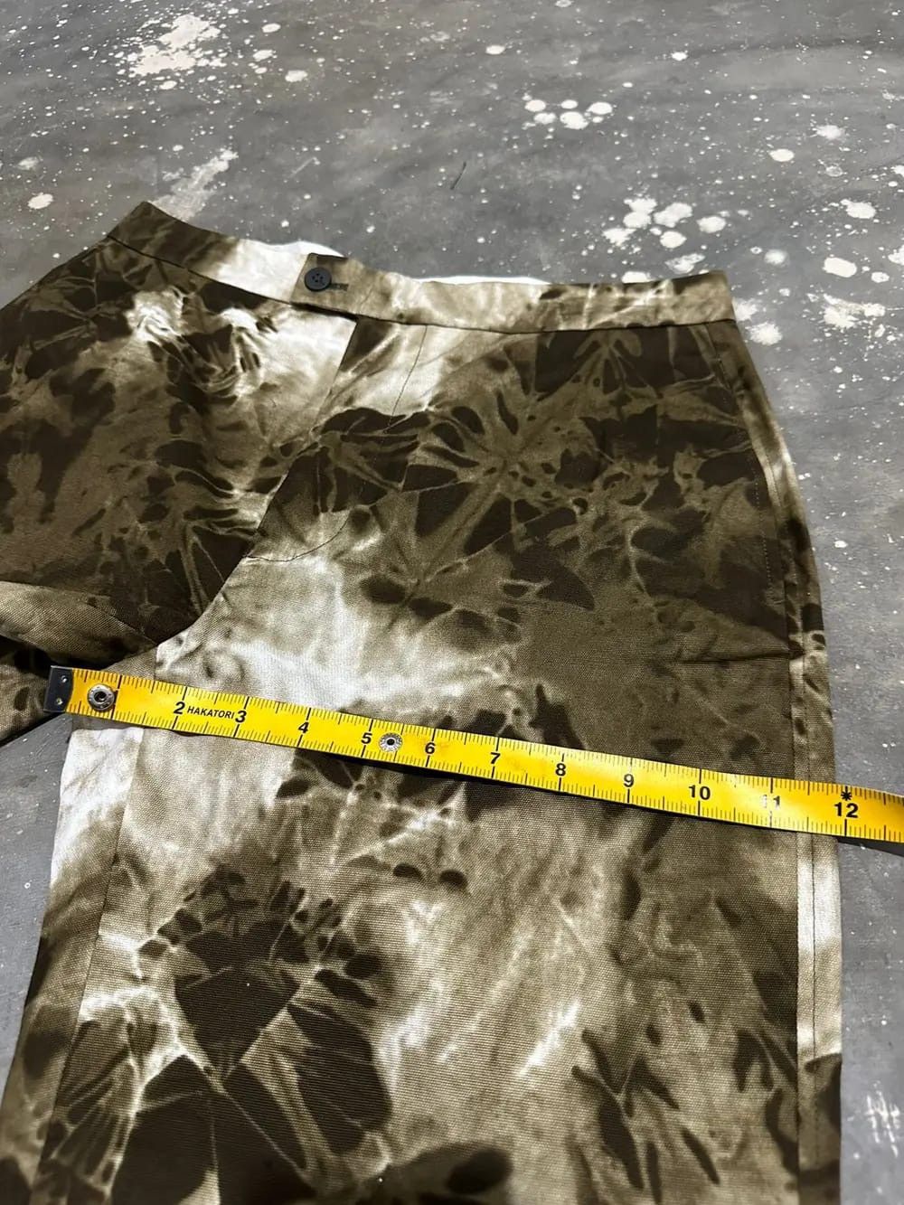 STRENESSE Strenesse Blue Nice Design Tie dye Pants Made in Hungary Size 29" - 11 Thumbnail