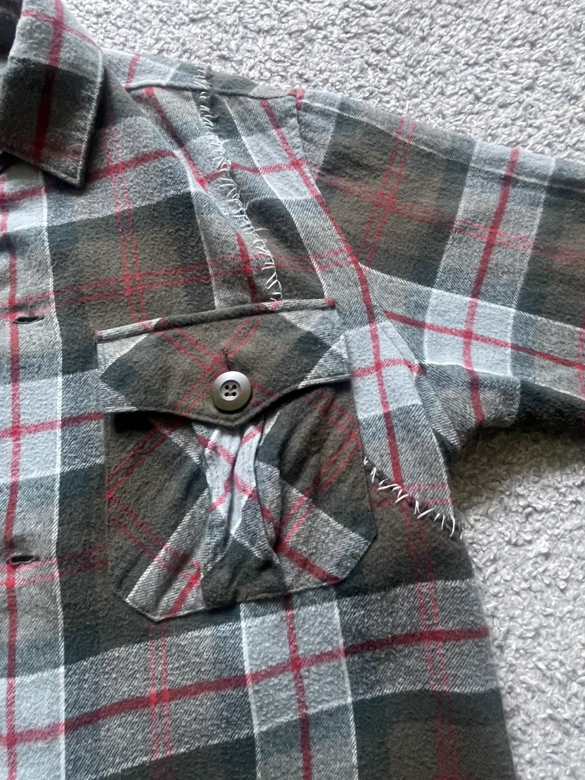 Undercover Undercover SS16 “The Greatest” Scab 3/4 Flannel Shirt Size US S / EU 44-46 / 1 - 4 Thumbnail
