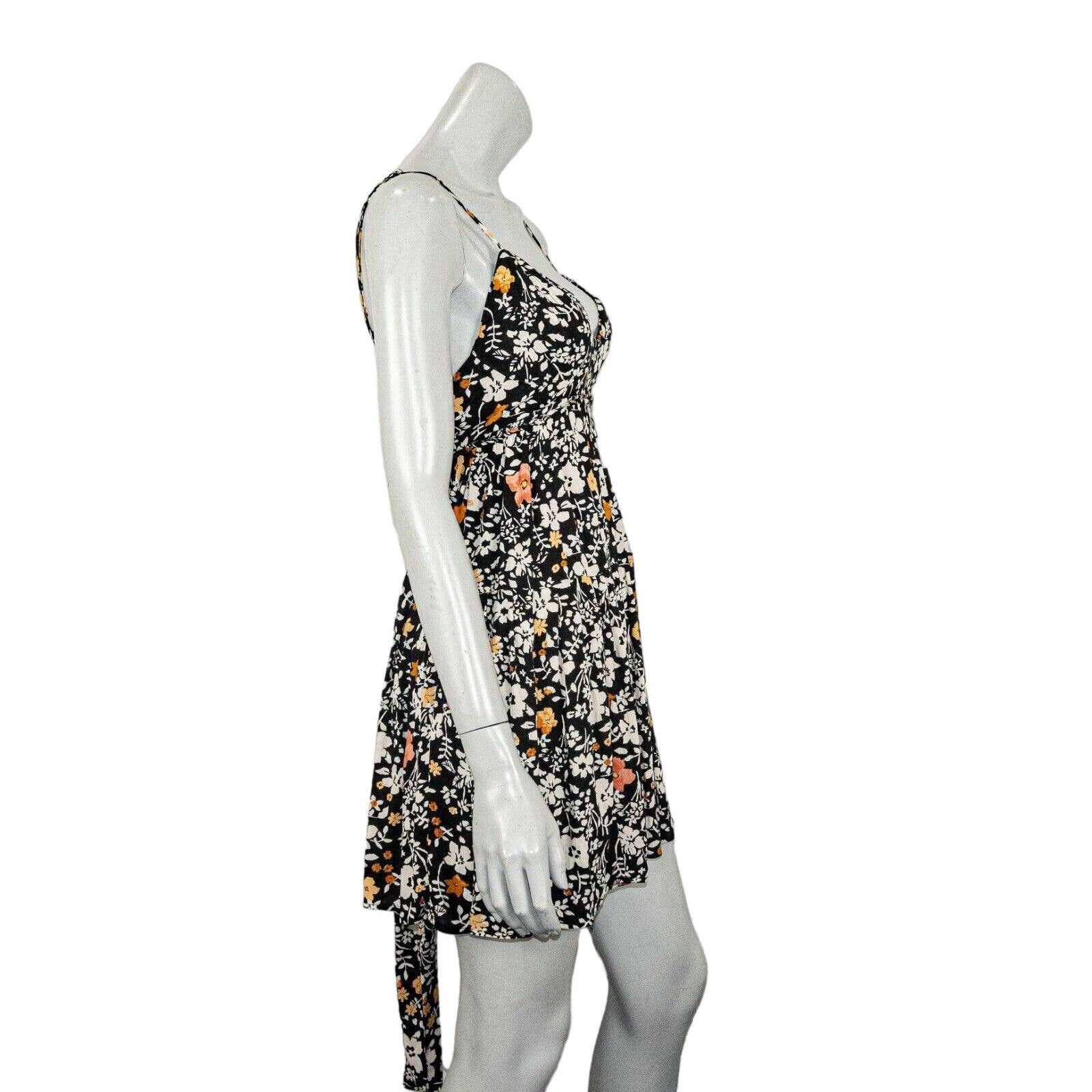 Free People Free People Kaley Mini Dress in Black Floral Multi NWT 6 Size M / US 6-8 / IT 42-44 - 5 Thumbnail