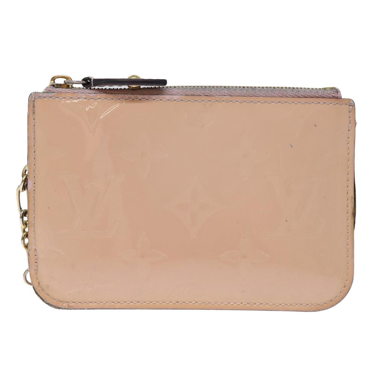 Louis Vuitton Pochette Clés Pink Patent Leather Wallet (Pre-Owned) Size ONE SIZE - 1 Thumbnail