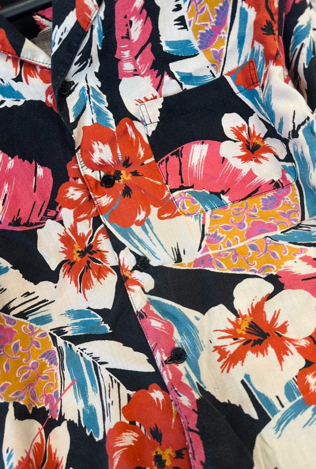 Saint Laurent Paris Saint Laurent Paris SS19Tropical Flower Hawaiian Shirt Size US S / EU 44-46 / 1 - 4 Thumbnail