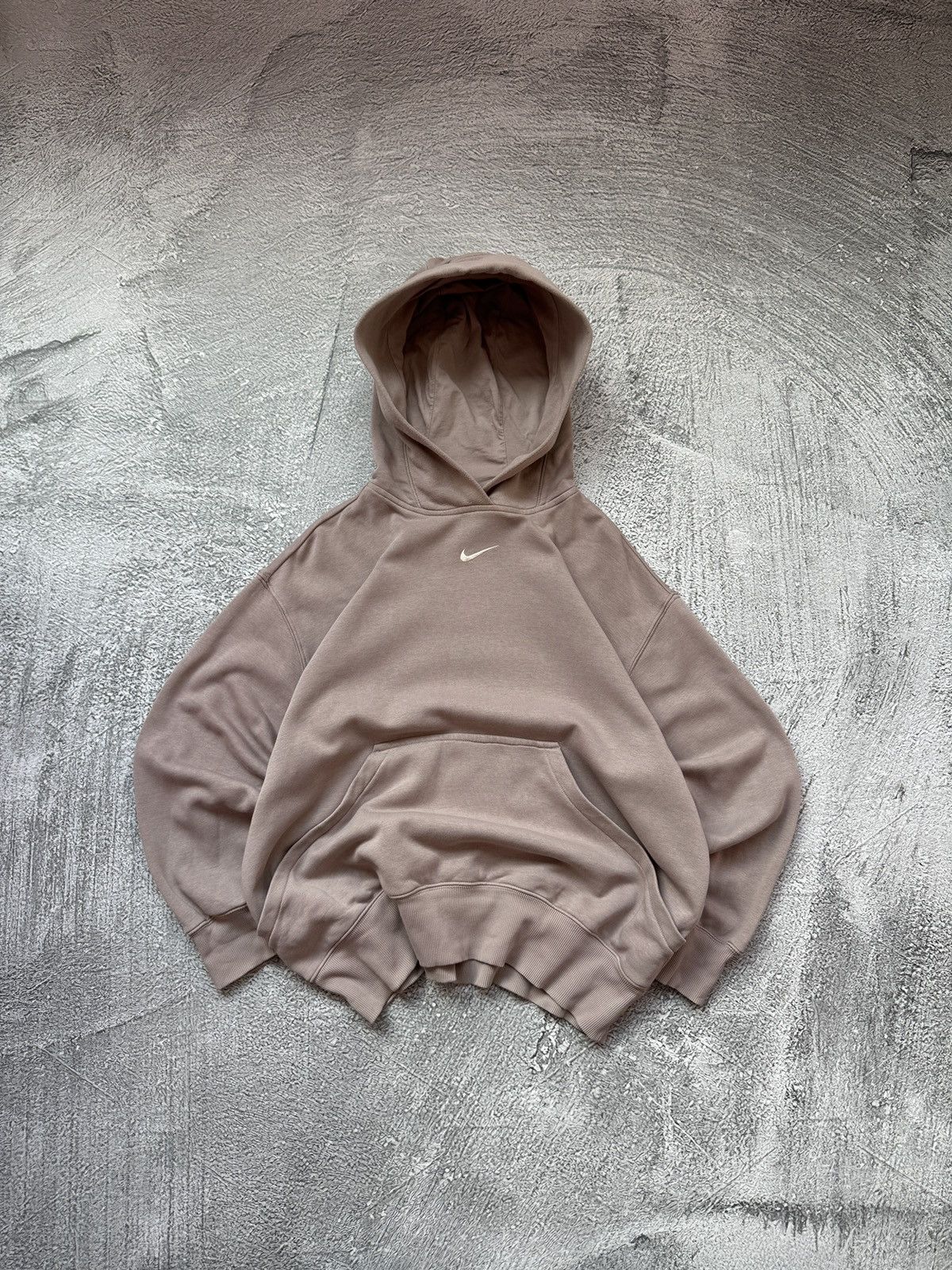 Nike Center Swoosh Logo Boxy Hoodie
