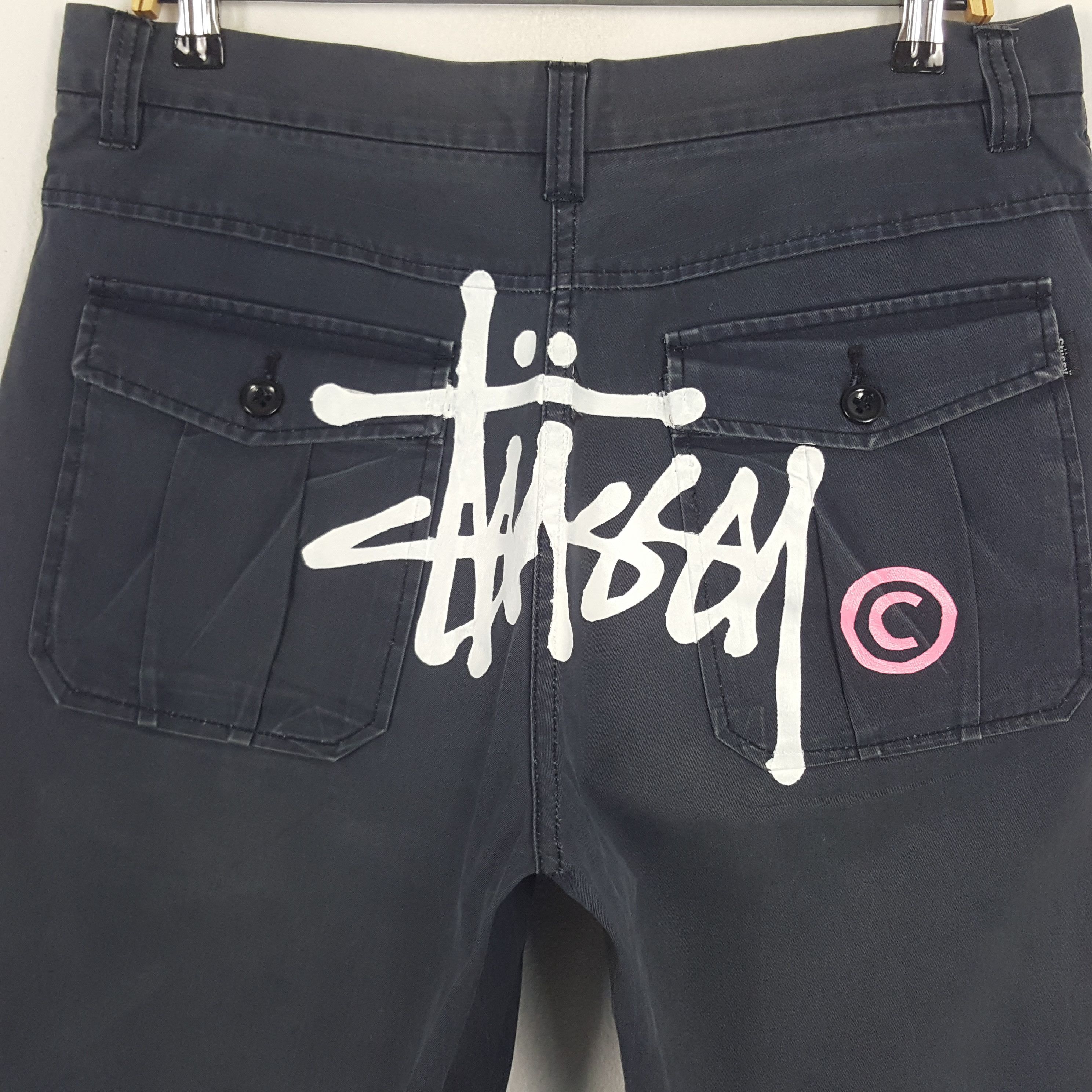 Stussy × Vintage Vintage Stussy Streetwear Style Shorts Pants Size US 33 - 2 Thumbnail