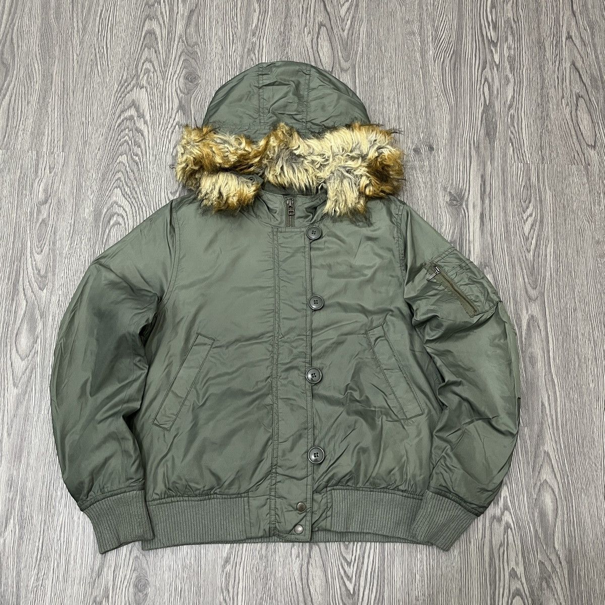 Earth - N2B Bomber Fur Jacket