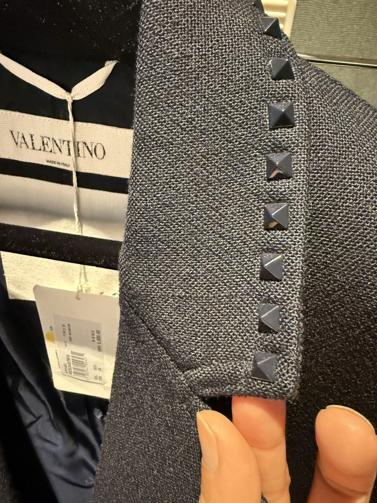 Valentino rockstud 10. coat size48 Size US M / EU 48-50 / 2 - 16 Thumbnail