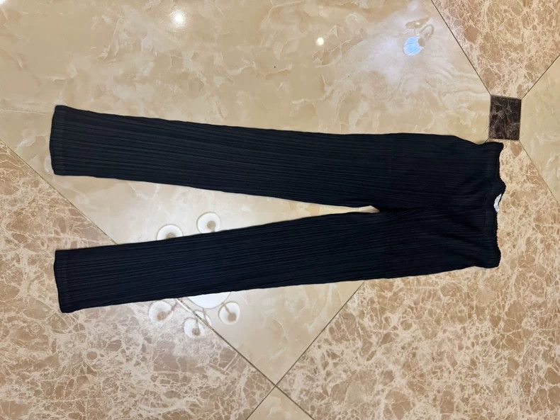 Issey Miyake issey miyake size:4 Black pleated pants Size 42" / US 20 - 2 Thumbnail