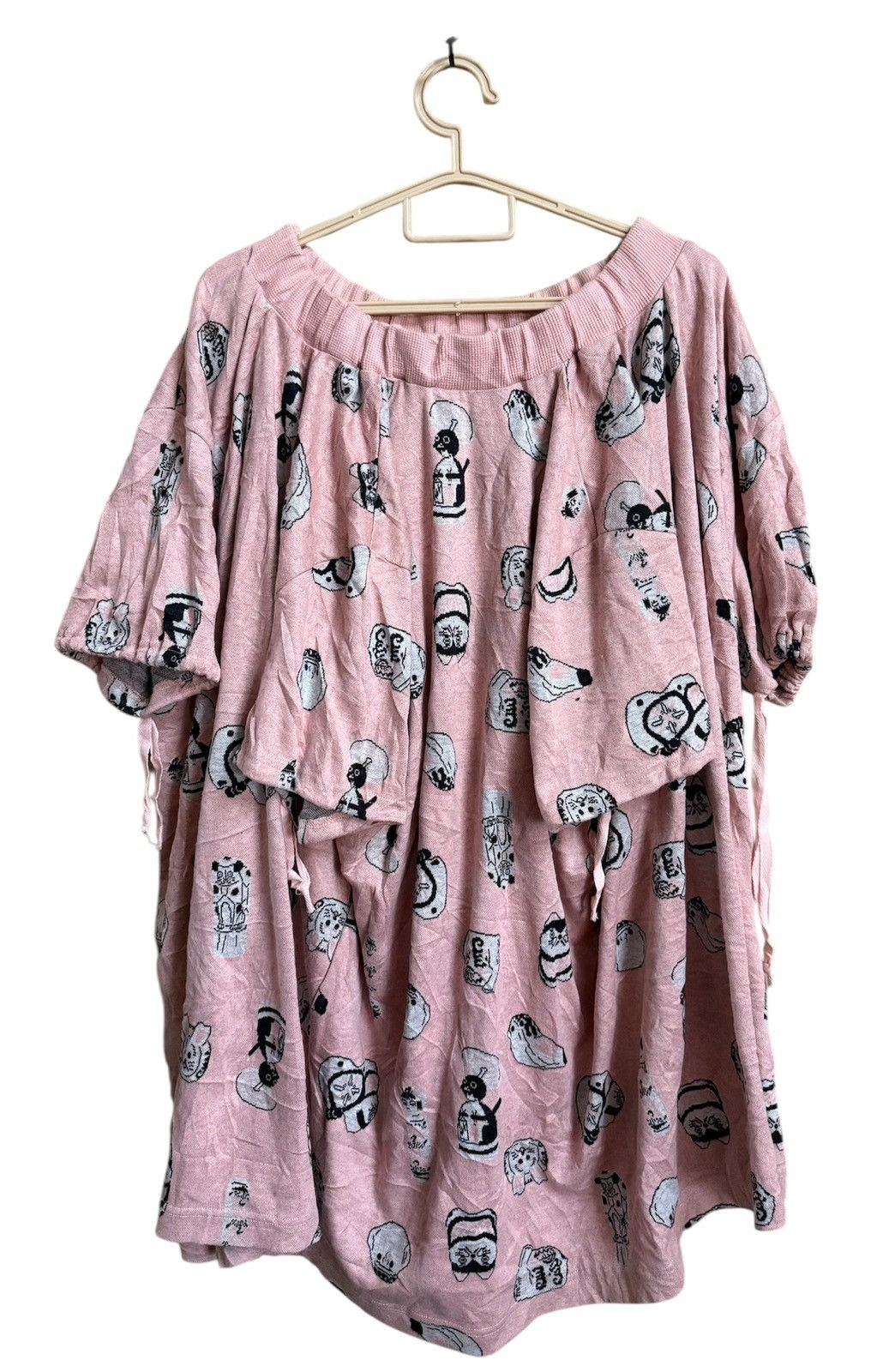 Ne-Net Issey Miyake Ne-net Skirt Top Design Rare Size 29" - 4 Thumbnail