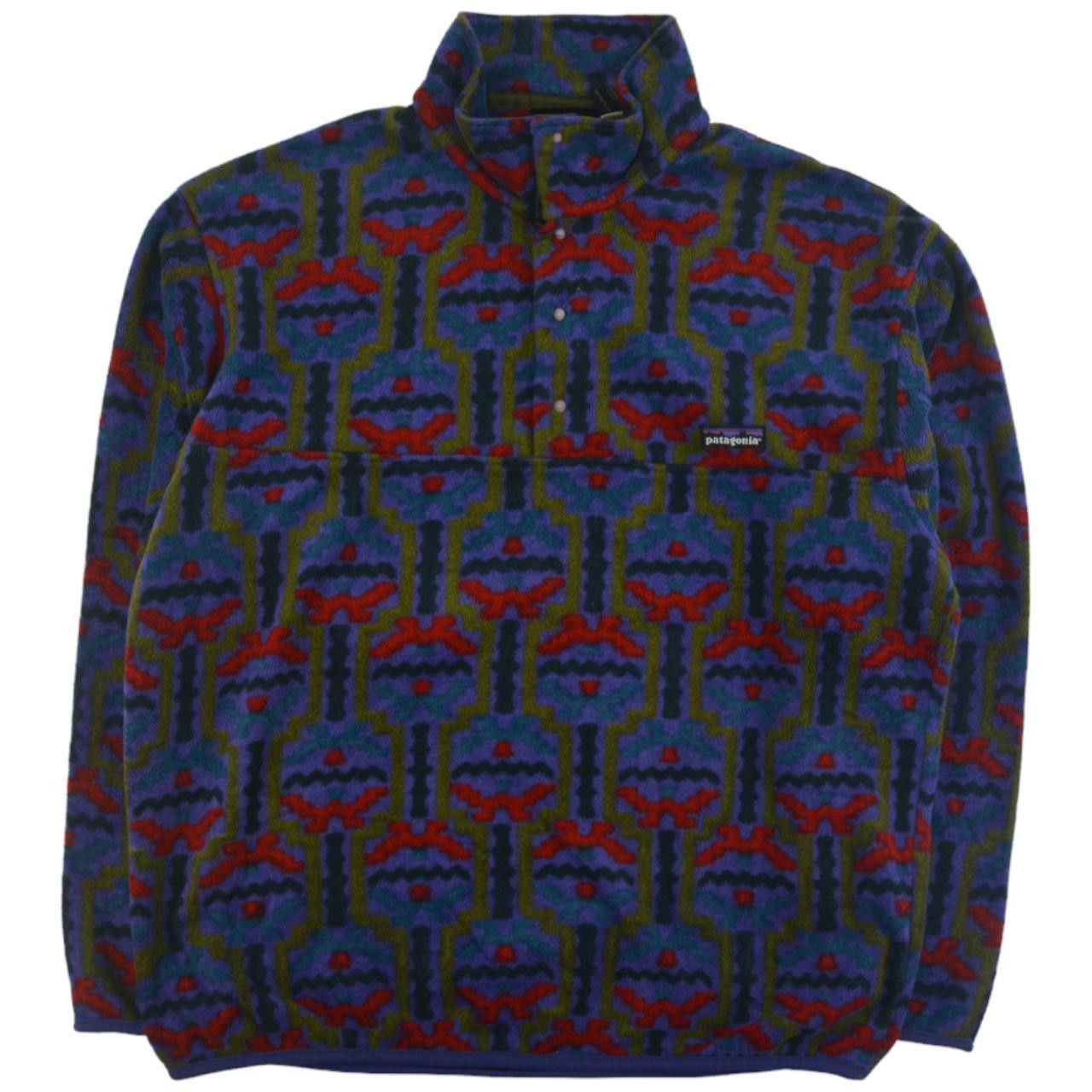 Vintage Patagonia Snap T Pattern Fleece Size M
