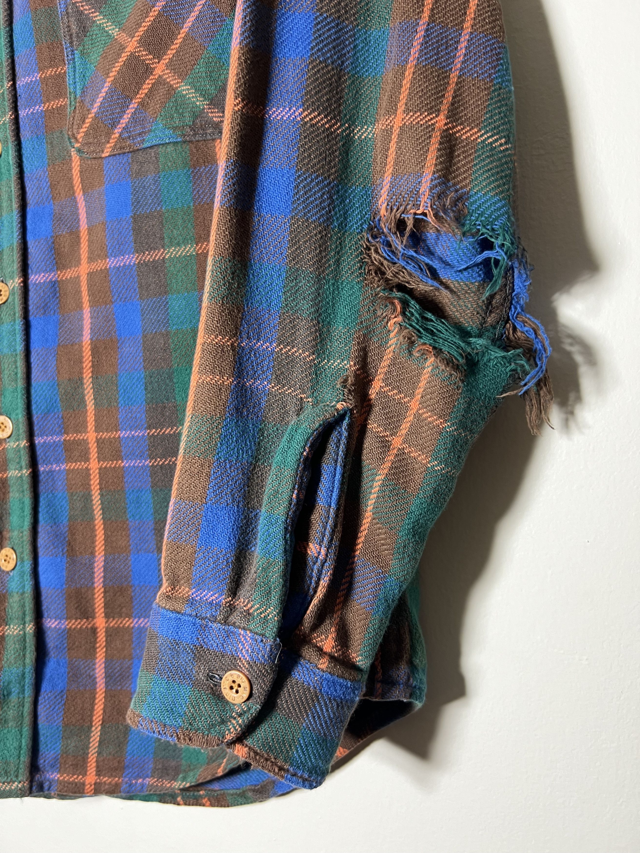 Big Mac × JCPenney × Vintage Vintage 1980's Big Mac Plaid Print Work Long Sleeve Flannel Size US M / EU 48-50 / 2 - 3 Thumbnail