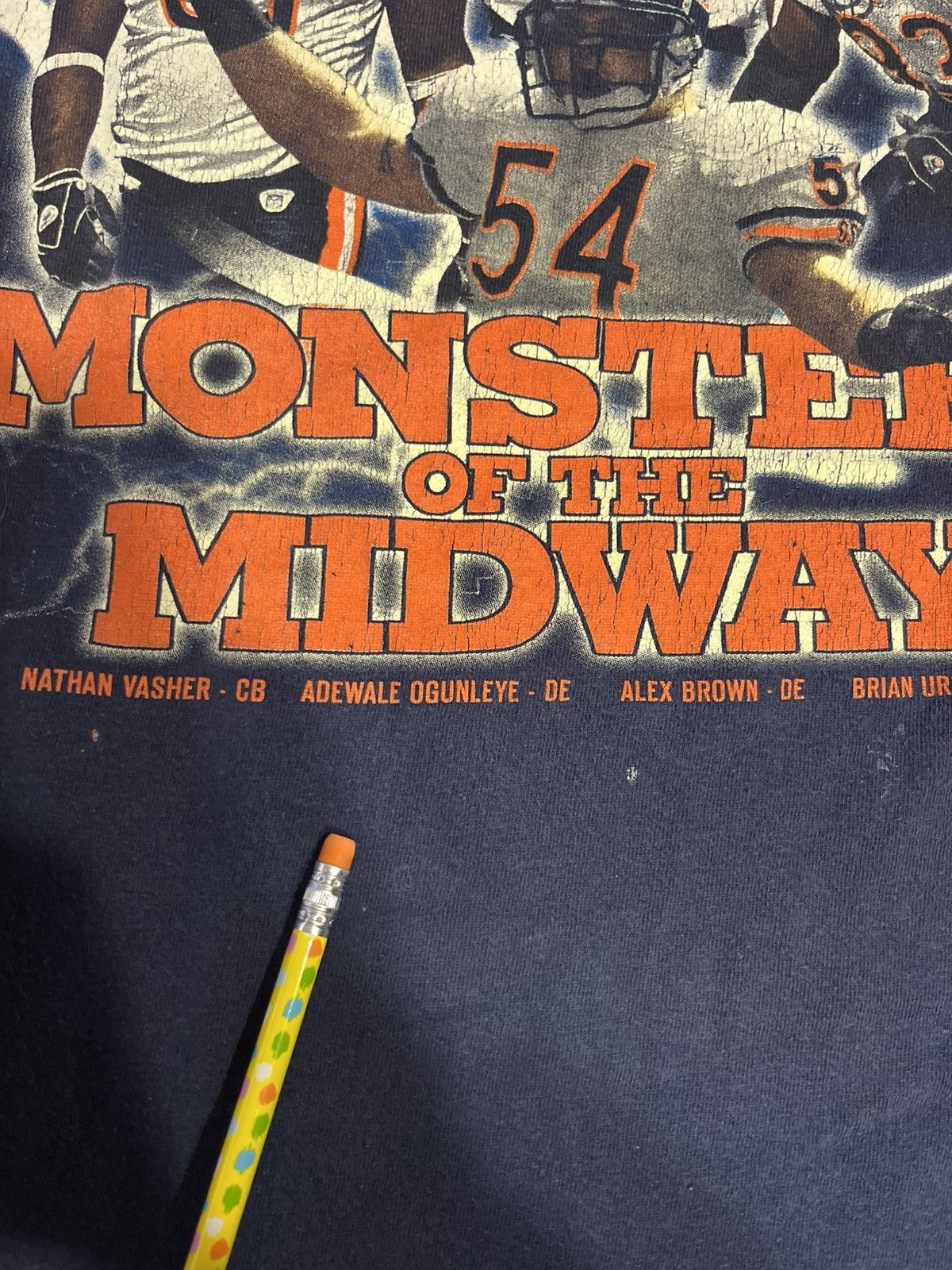 NFL Y2K Chicago bears monsters of the midway shirt Size US XL / EU 56 / 4 - 5 Thumbnail