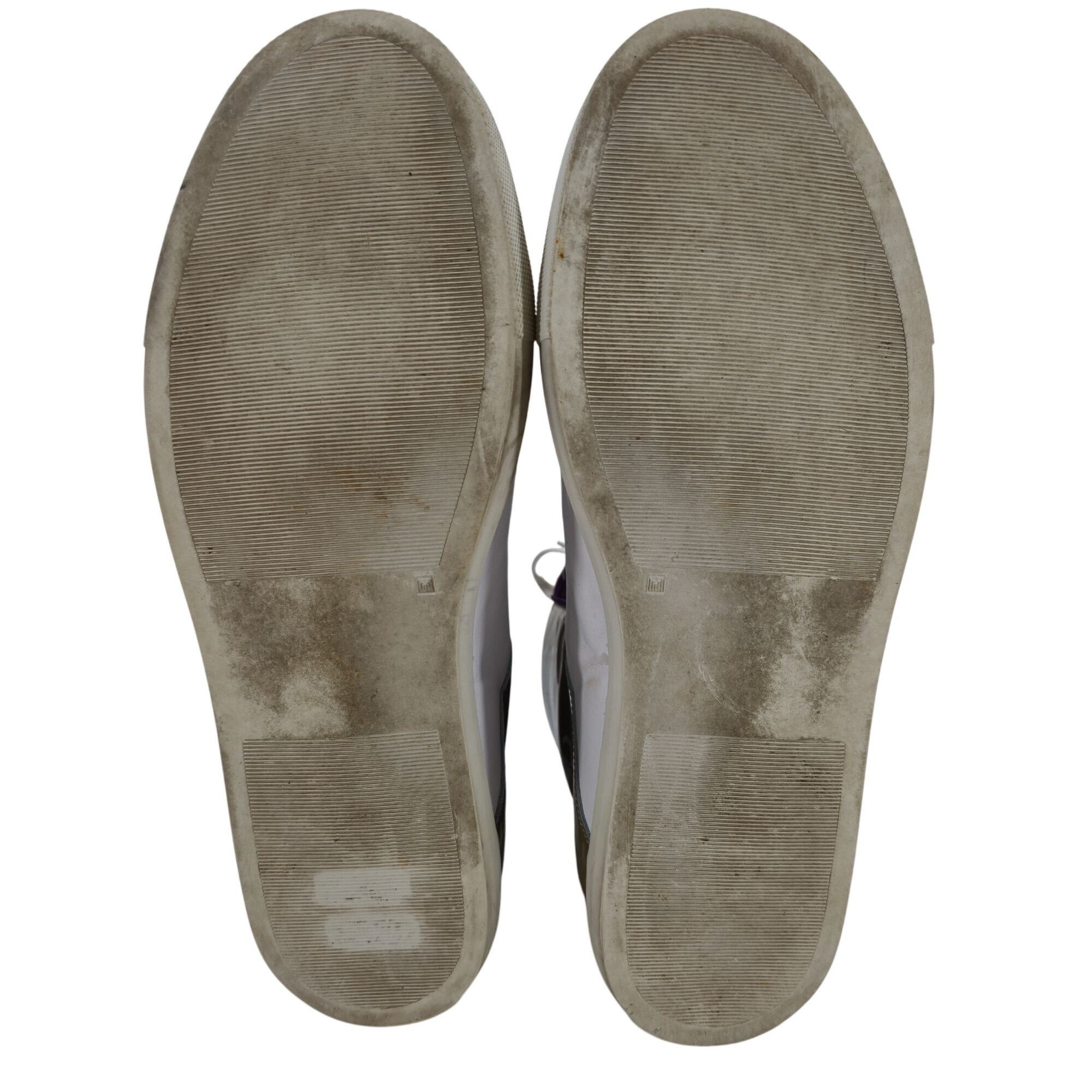 Alessandro Dell'acqua Alessandro Dell'Acqua Mens 9.5 White Tan Purple Patent Leath Size US 9.5 / EU 42-43 - 7 Thumbnail
