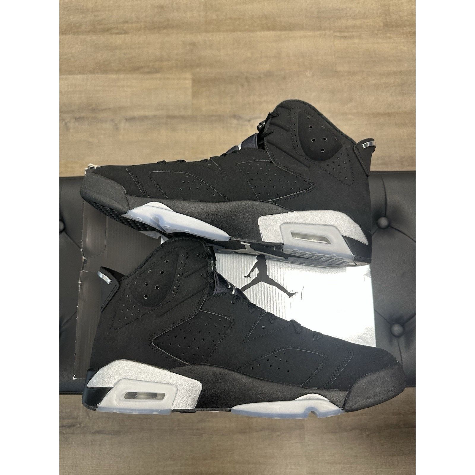 Jordan Brand Size 13 - Jordan 6 Retro Mid Chrome Size US 13 / EU 46 - 3 Thumbnail