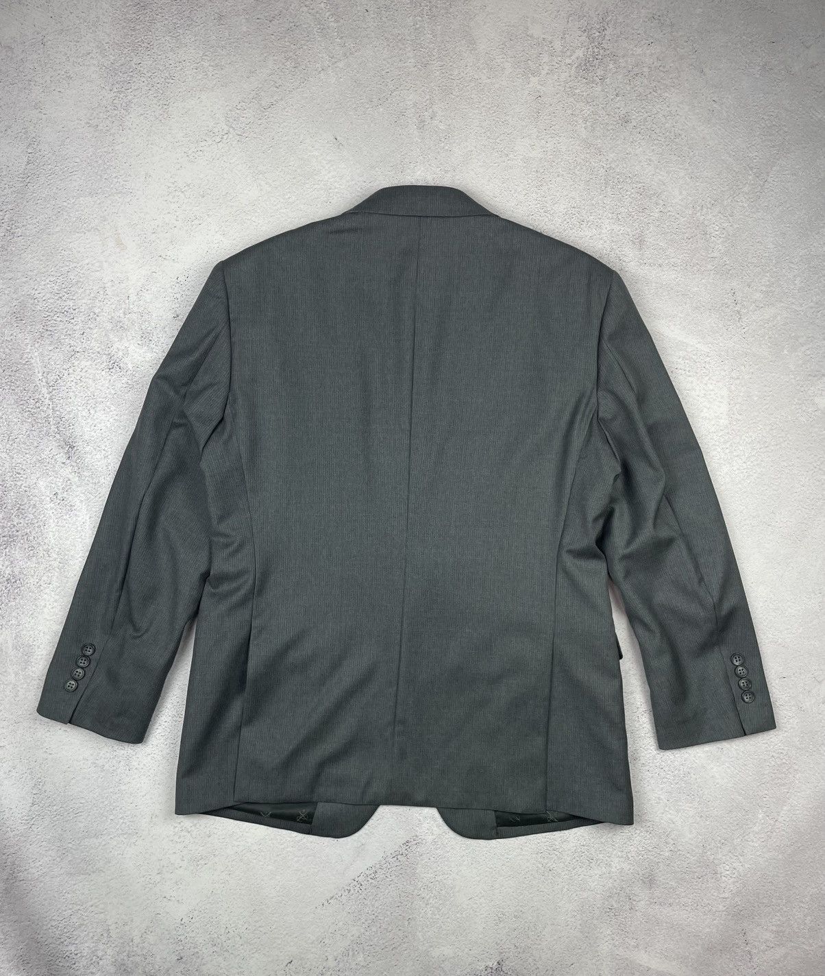 John Varvatos John Varvatos U.S.A. Mens Wool Blazer Jacket Size 40S/33S Size 40S - 7 Thumbnail