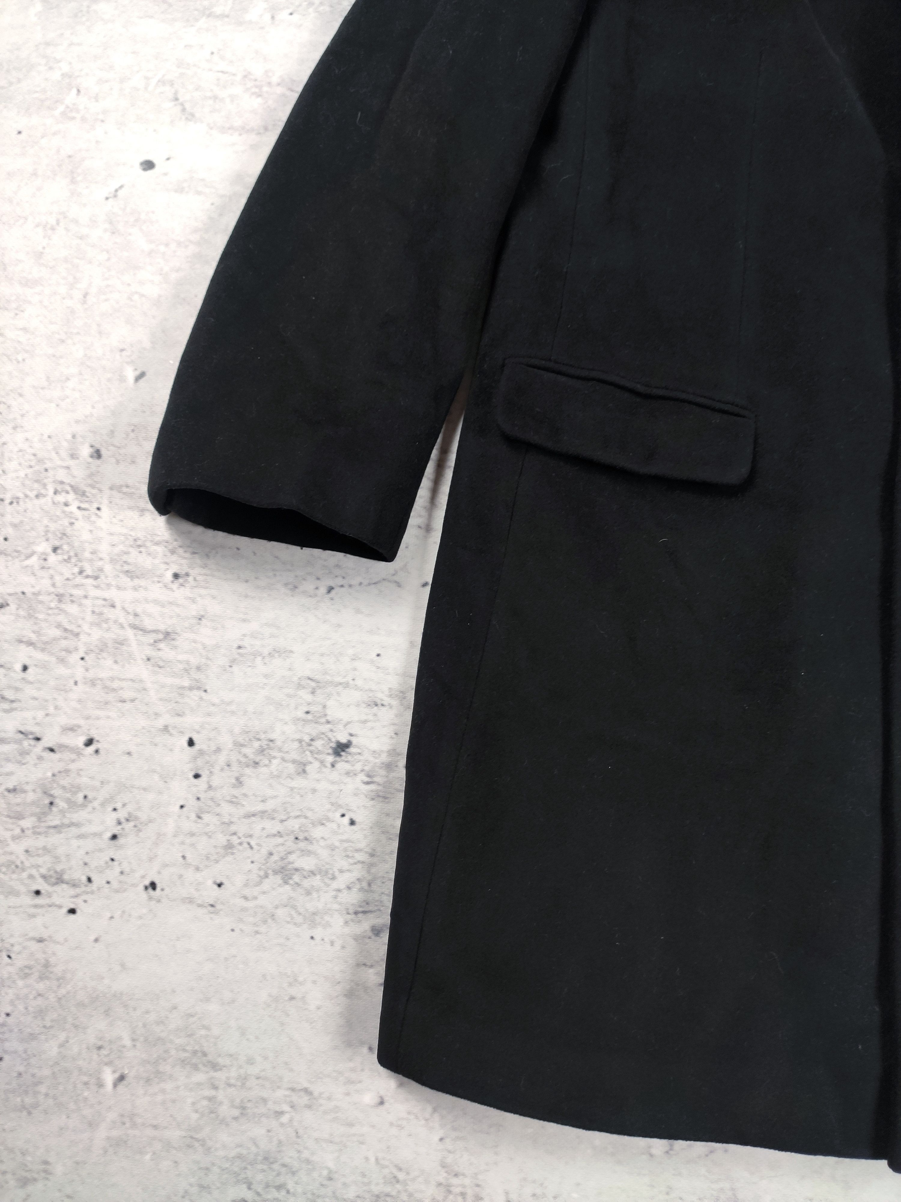 Balmain Balmain Paris woolen long coat men black Size US M / EU 48-50 / 2 - 7 Thumbnail