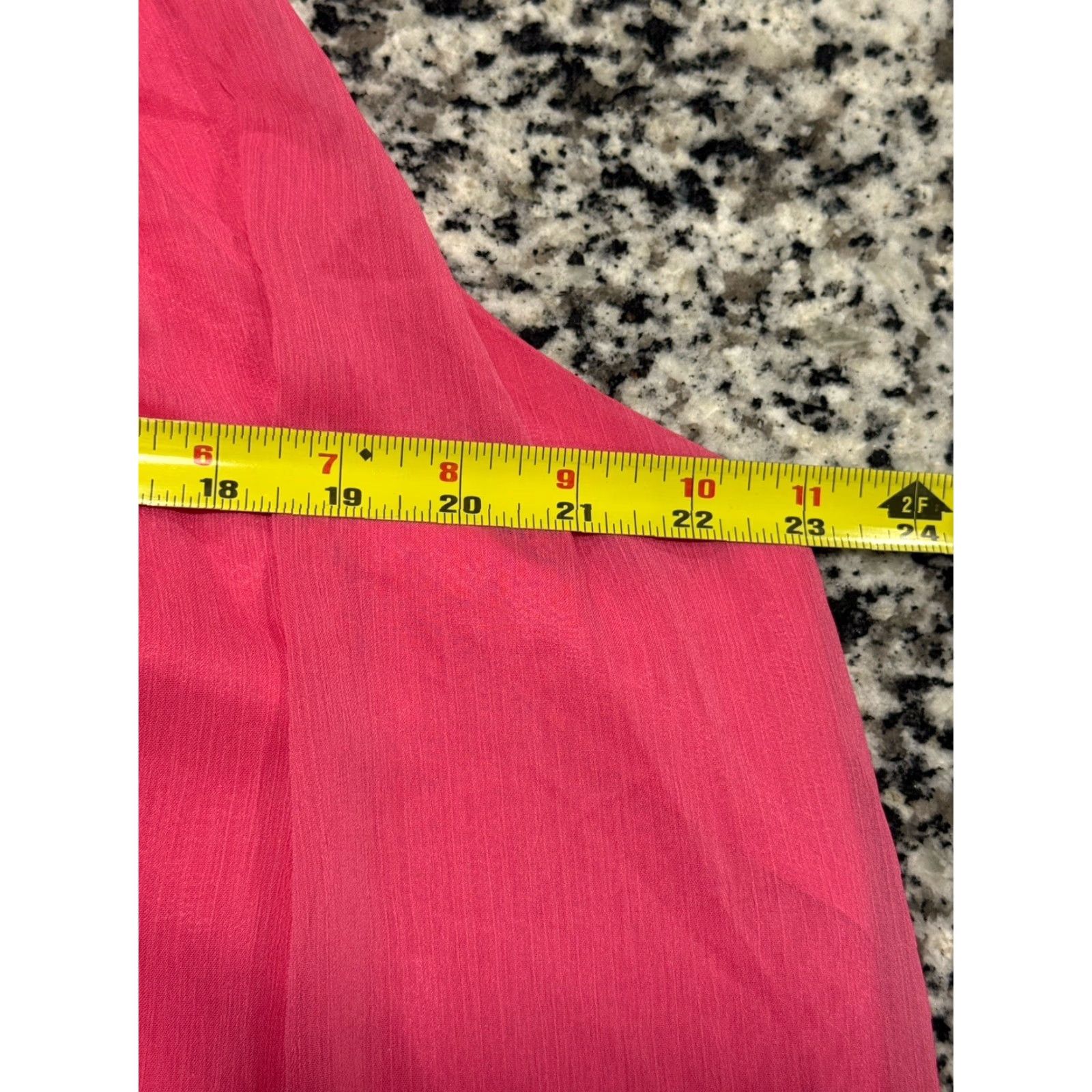 Vintage Pomander Place Pink Soleil Gown One Shoulder 3XL Plus Size Maxi Dress Womens EUC Size XXL / US 16-18 / IT 52-54 - 4 Thumbnail