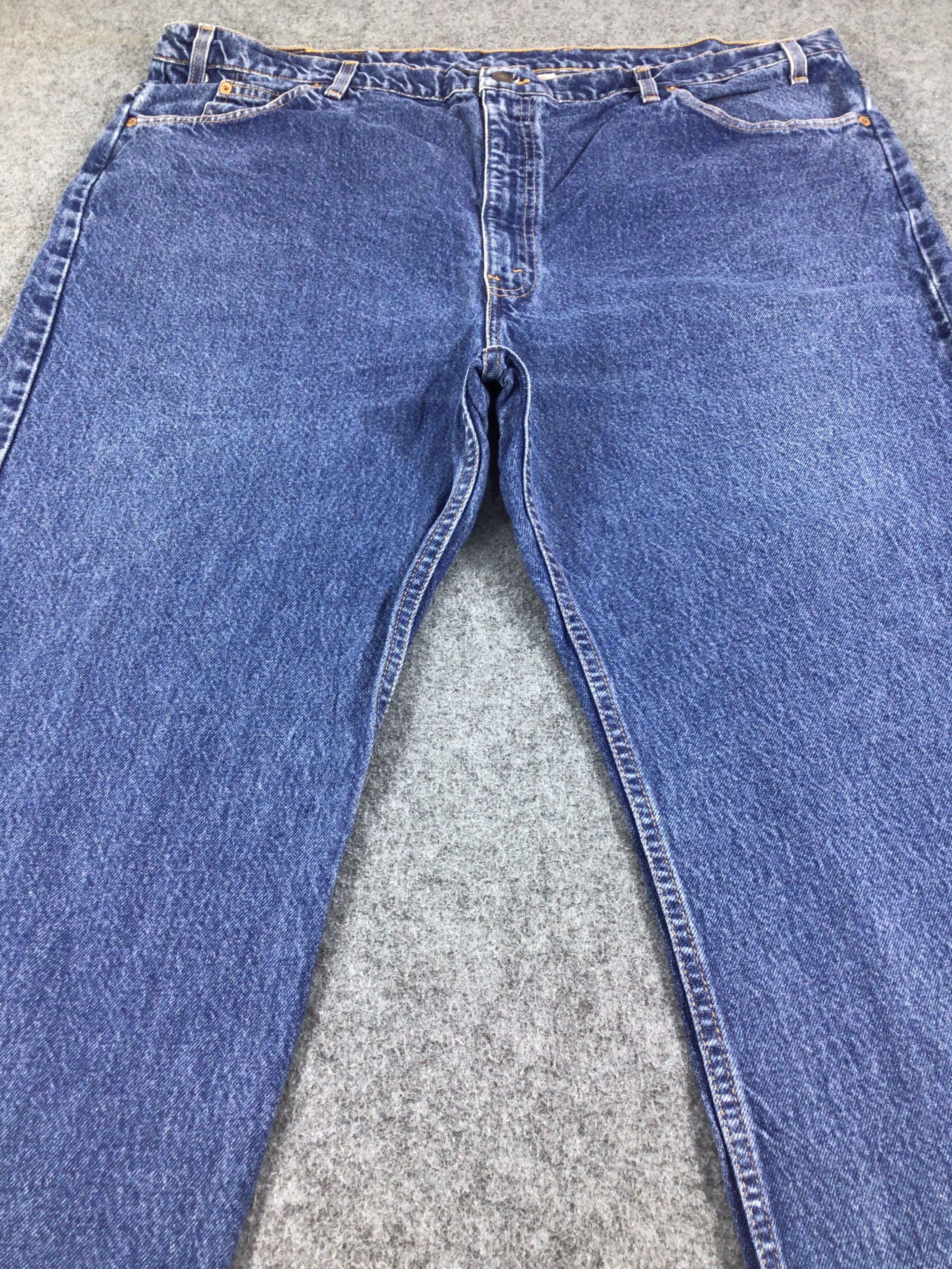 Levi's Vintage Levis 505 Orange Tab Jeans -J847 Size US 44 / EU 60 - 4 Thumbnail