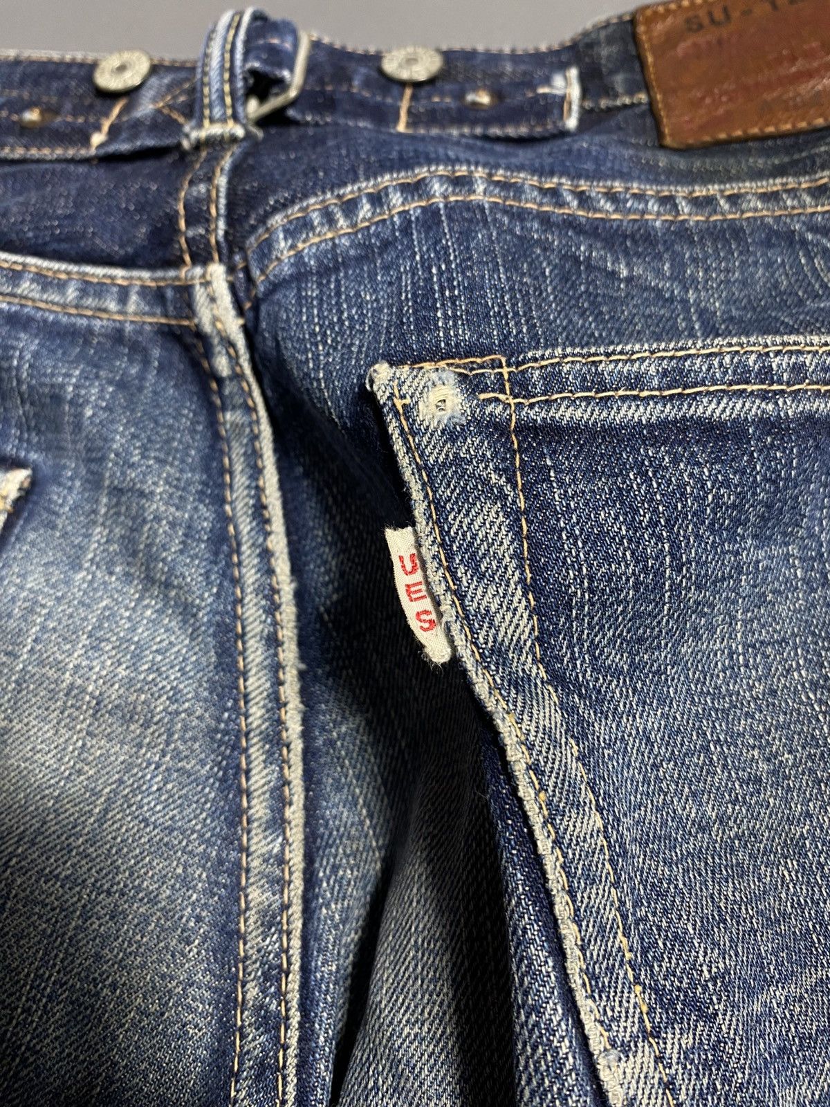 UES Japan UES 400Z Japanese Selvage Denim Size US 32 / EU 48 - 14 Thumbnail