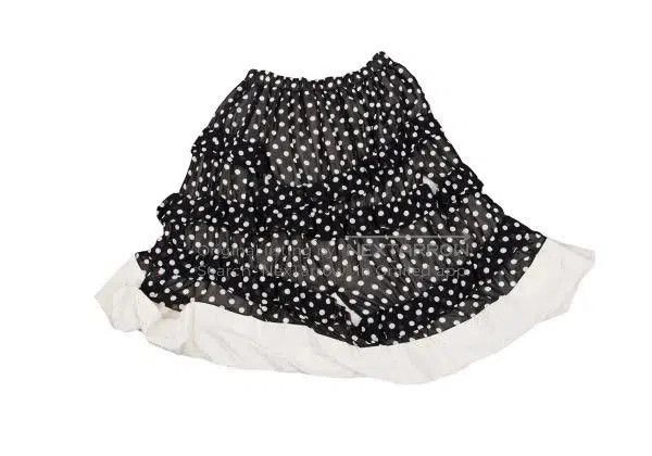Comme des Garcons COMME des GARCONS Black Polka Dot Skirt. Size US 34 / EU 50 - 2 Thumbnail