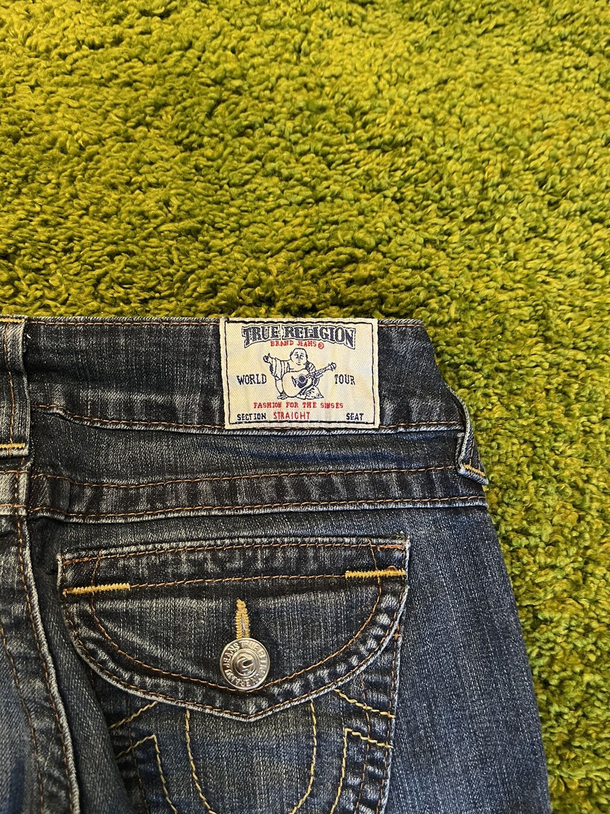 True Religion × Vintage 🇺🇸 True Religion 2000s vintage jeans denim Y2K made in USA Size 28" / US 6 / IT 42 - 3 Thumbnail