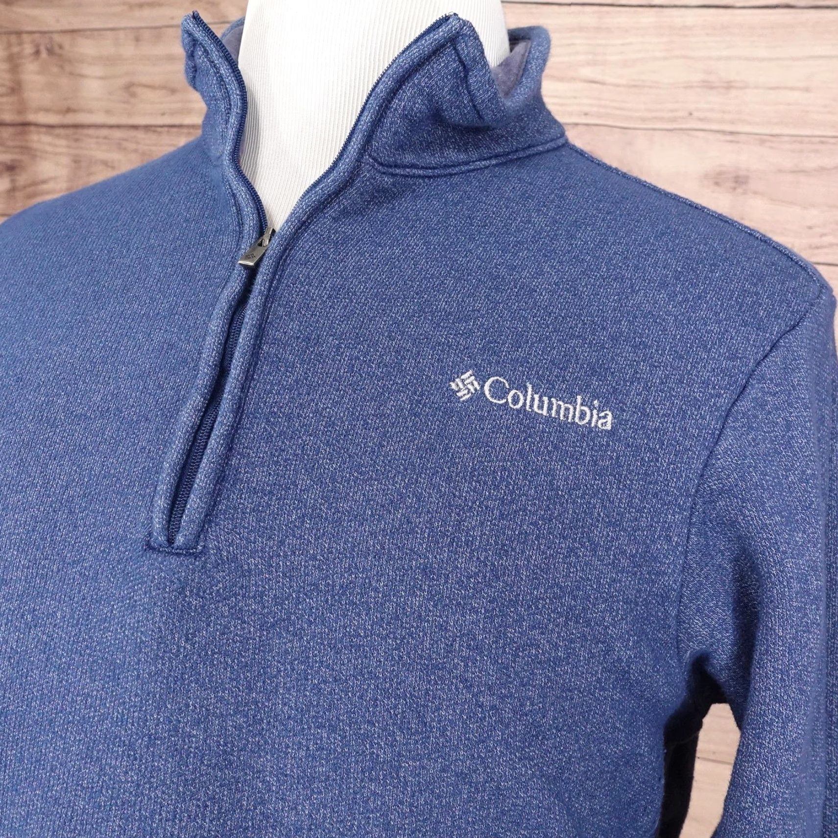 Columbia Columbia Pullover Sweater Layer Knitted Mock Neck 90/10 Size US M / EU 48-50 / 2 - 2 Thumbnail