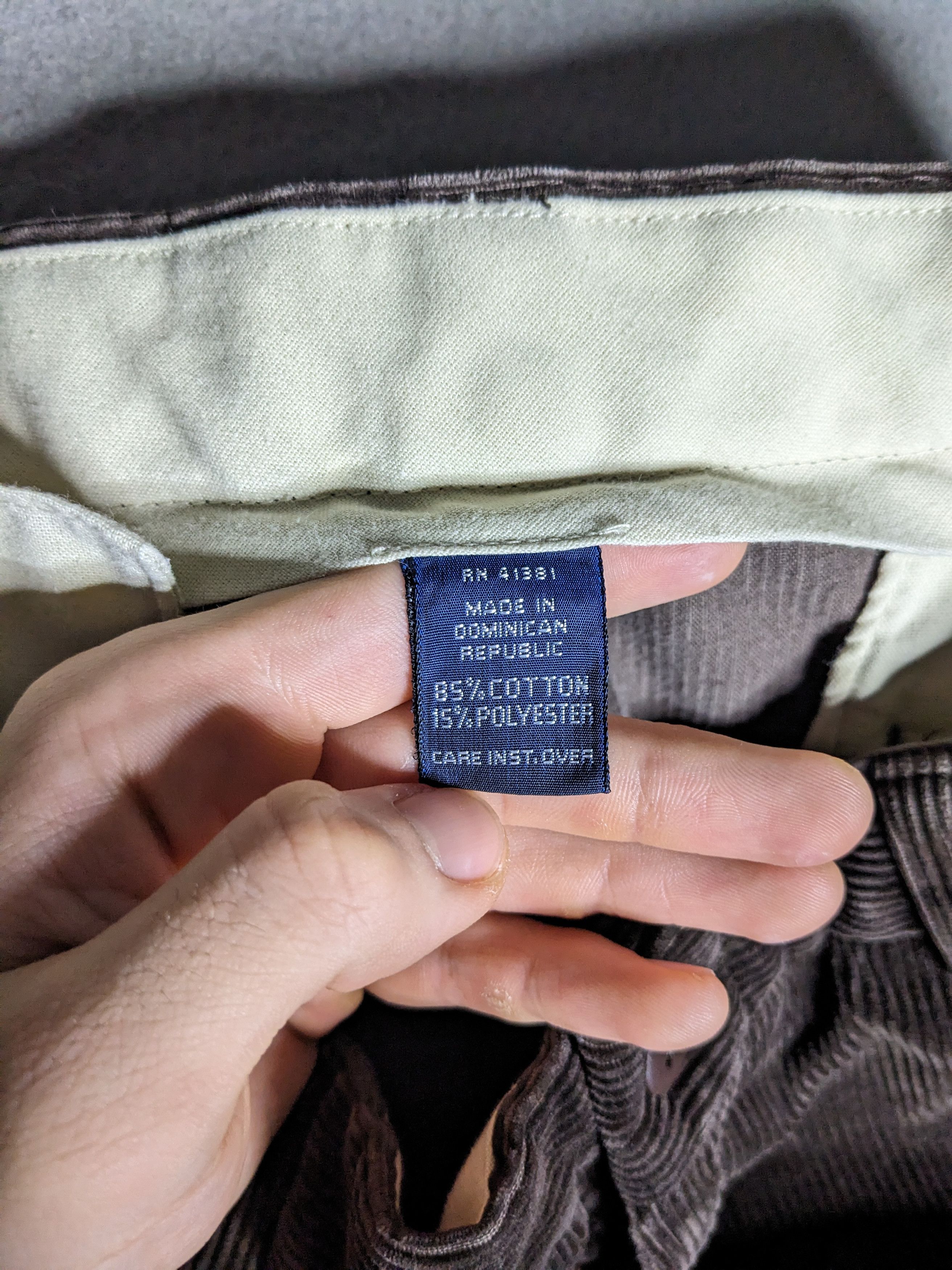 Ralph Lauren Sport VTG Ralph Lauren Sport Corduroy Pants 34x27 Straight Trouser Size US 34 / EU 50 - 10 Thumbnail