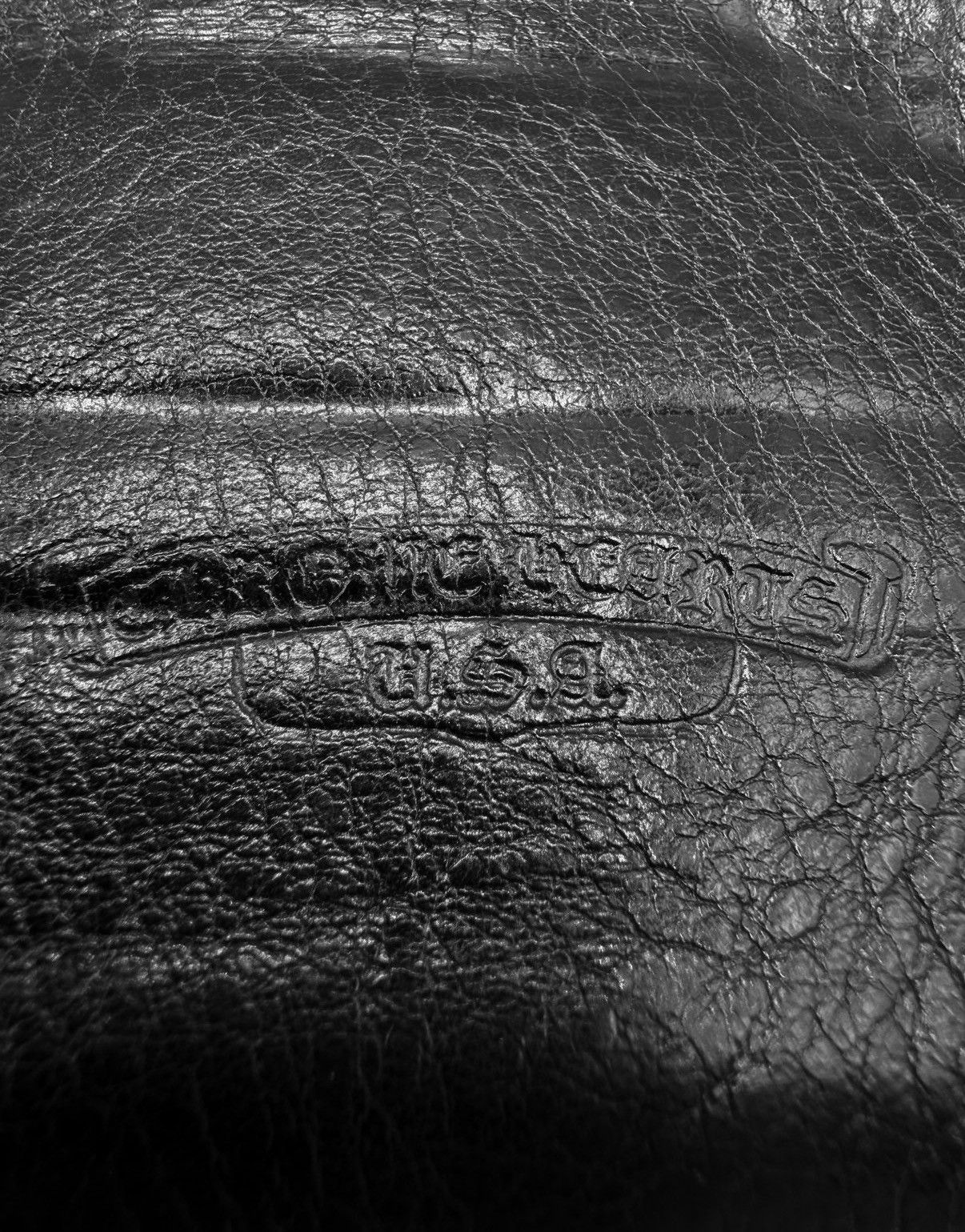 Chrome Hearts Chrome Hearts Alligator Black Leather Bifold Wallet Size ONE SIZE - 6 Thumbnail