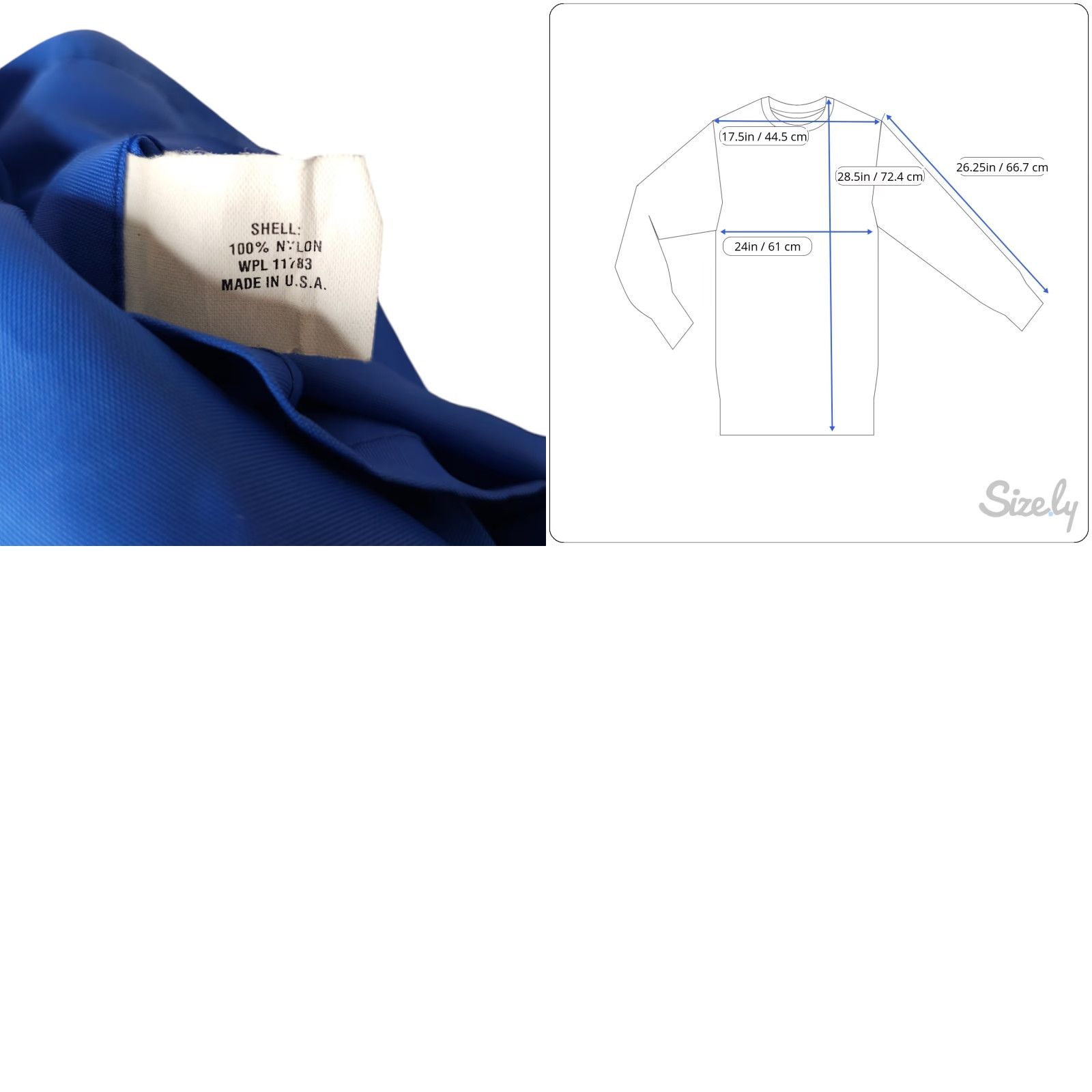 Holloway VINTAGE Holloway Windbreaker Jacket Mens Size L Blue 80s USA Size US L / EU 52-54 / 3 - 8 Thumbnail